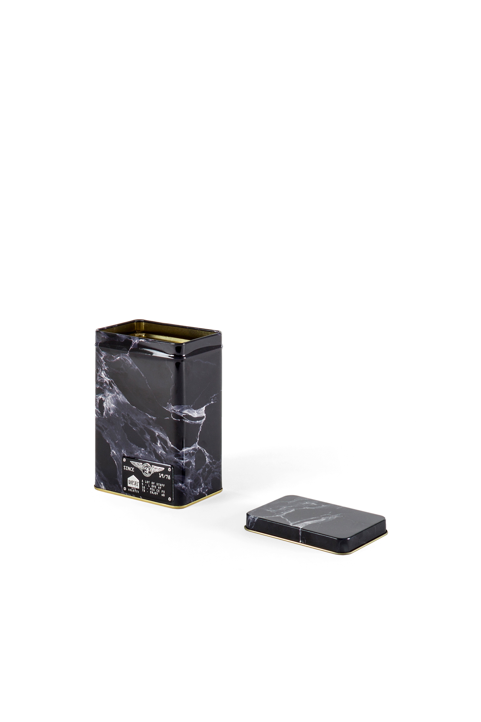Diesel - 11100 SURVIVAL, Unisex's Black metal box with lid in Black/Grey - 4