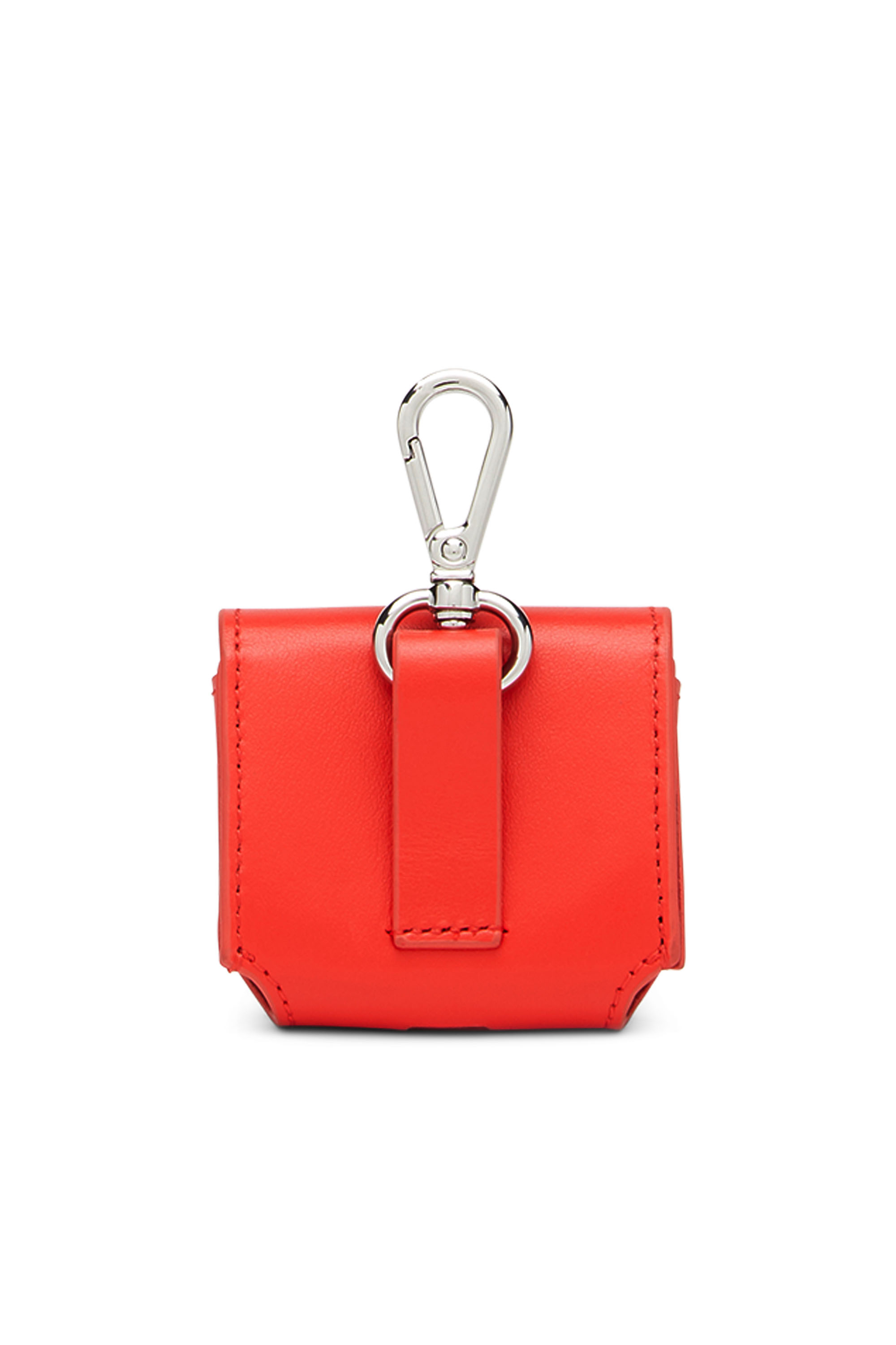 Diesel - HARKY, Man's AirPods case in nappa leather in Red - 2