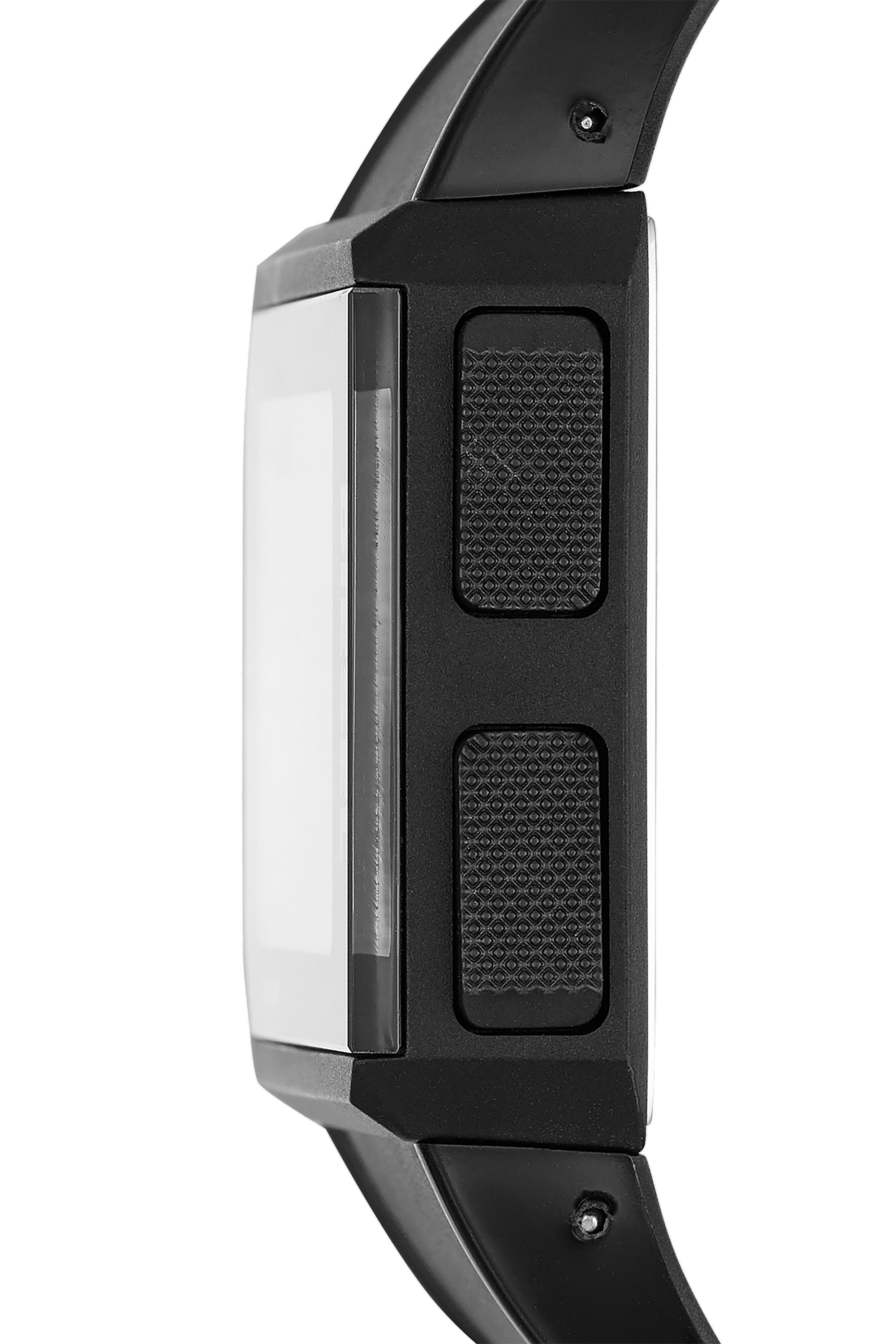 Diesel - DZ1918, Unisex's Chopped Digital Black Transparent Watch in Black - 3