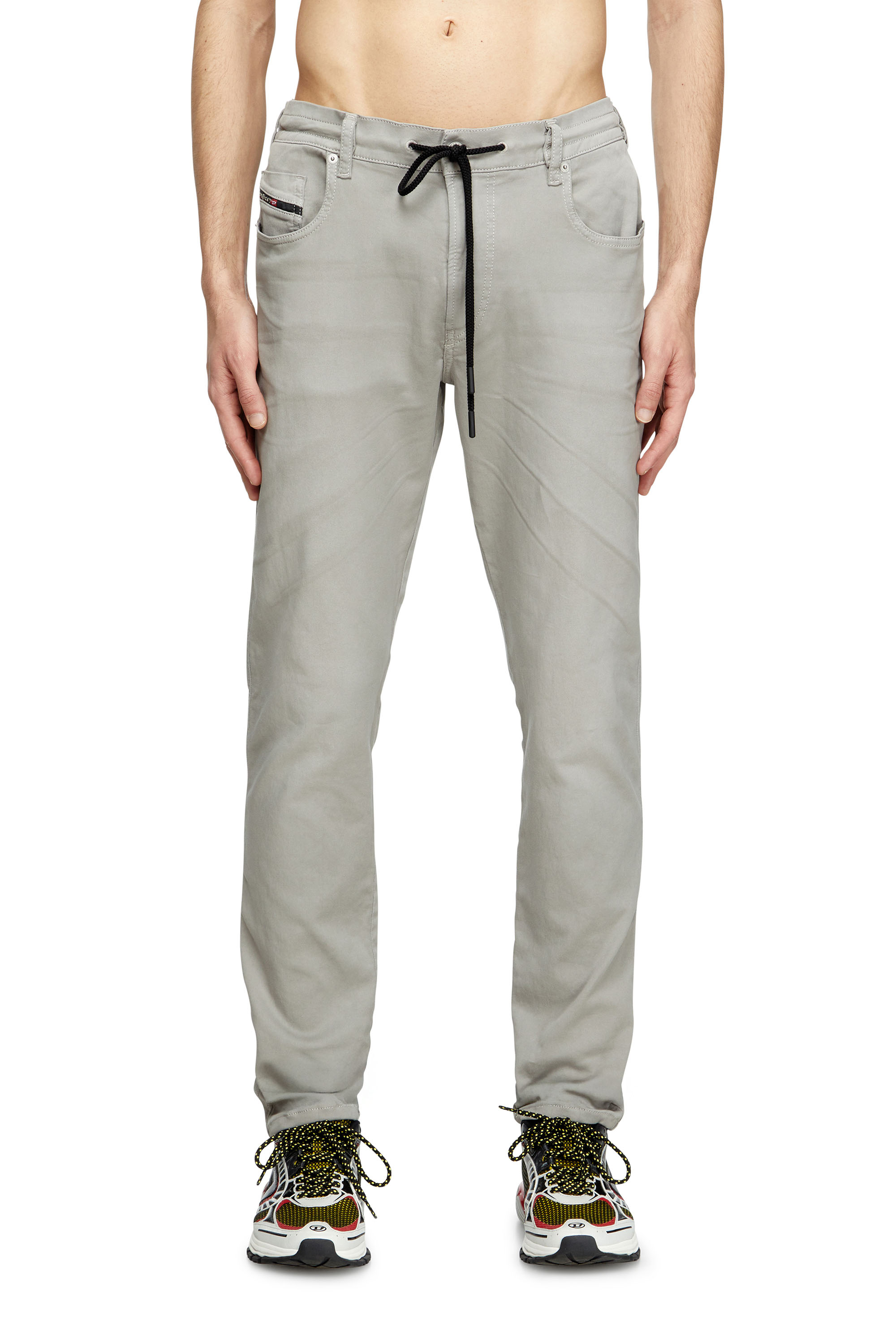 Diesel - Man's Slim 2062 D-Strukt Joggjeans® 0670M, Grey - 1