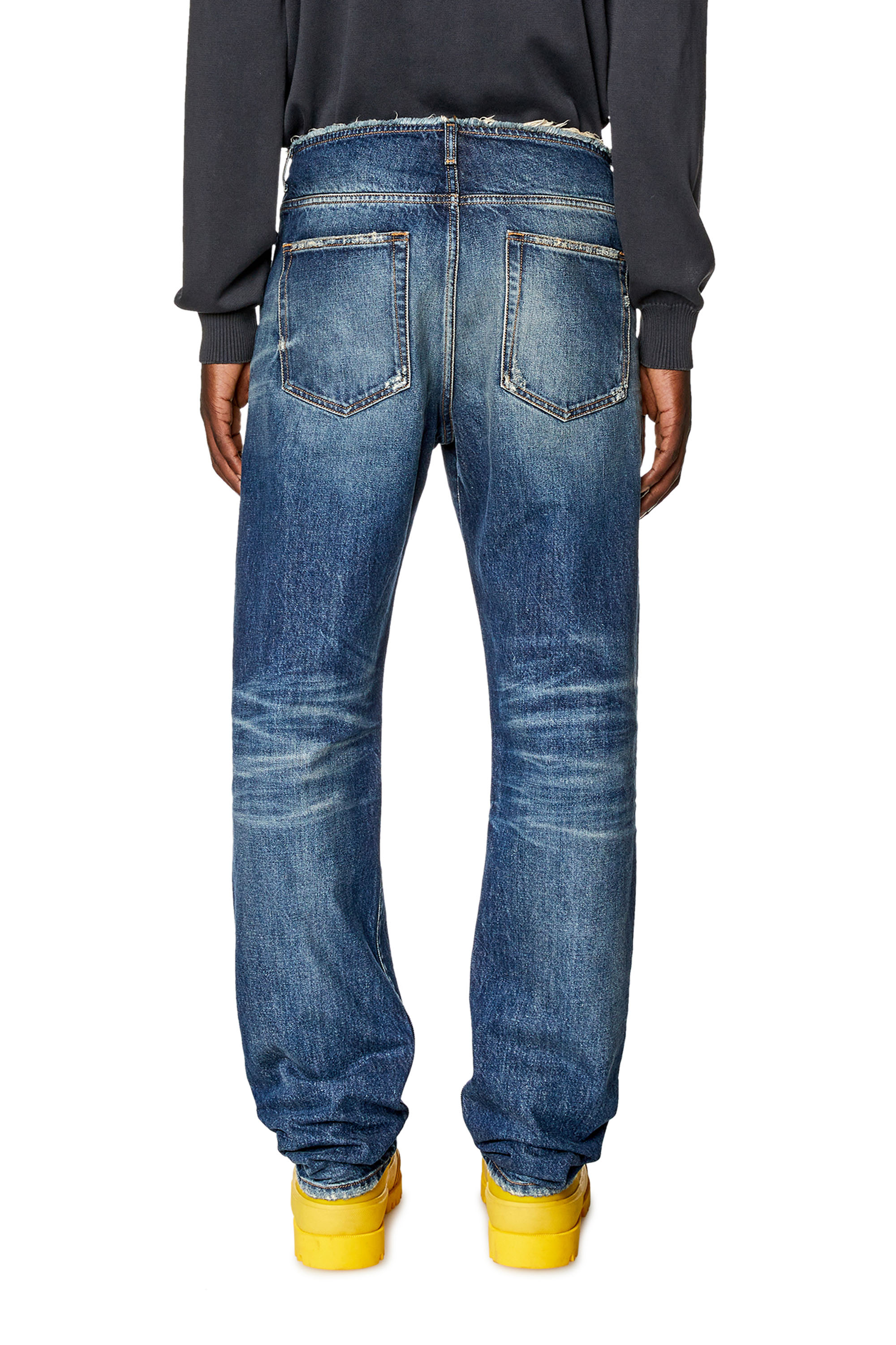 Diesel - Man's Straight Jeans D-Pend 09G92, Dark Blue - 4
