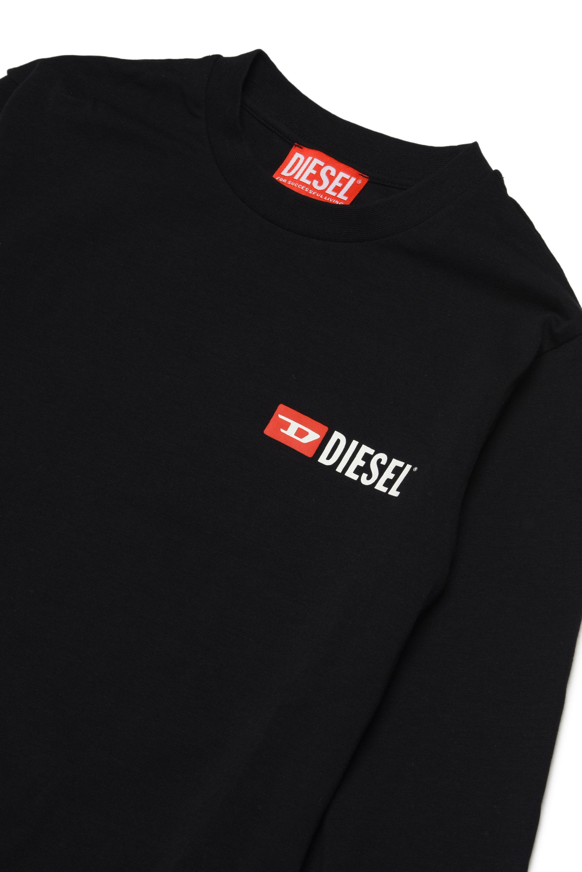 Diesel - UNPELIO, Man's Pyjama set with logo in Black - 3