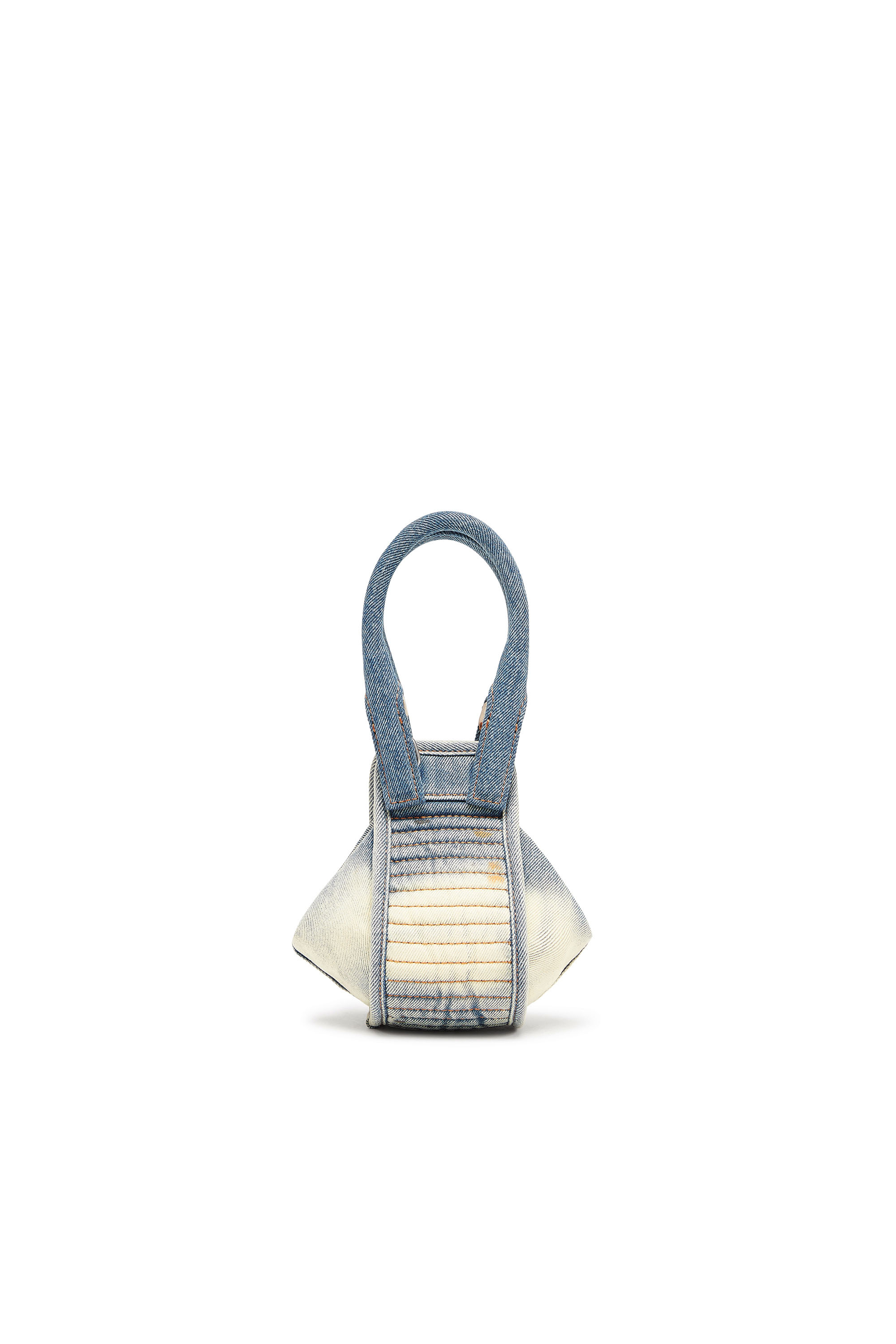 Diesel - D-VINA-XXS, Woman's D-Vina-XXS - Slouchy micro bag in solarised denim in Blue - 2