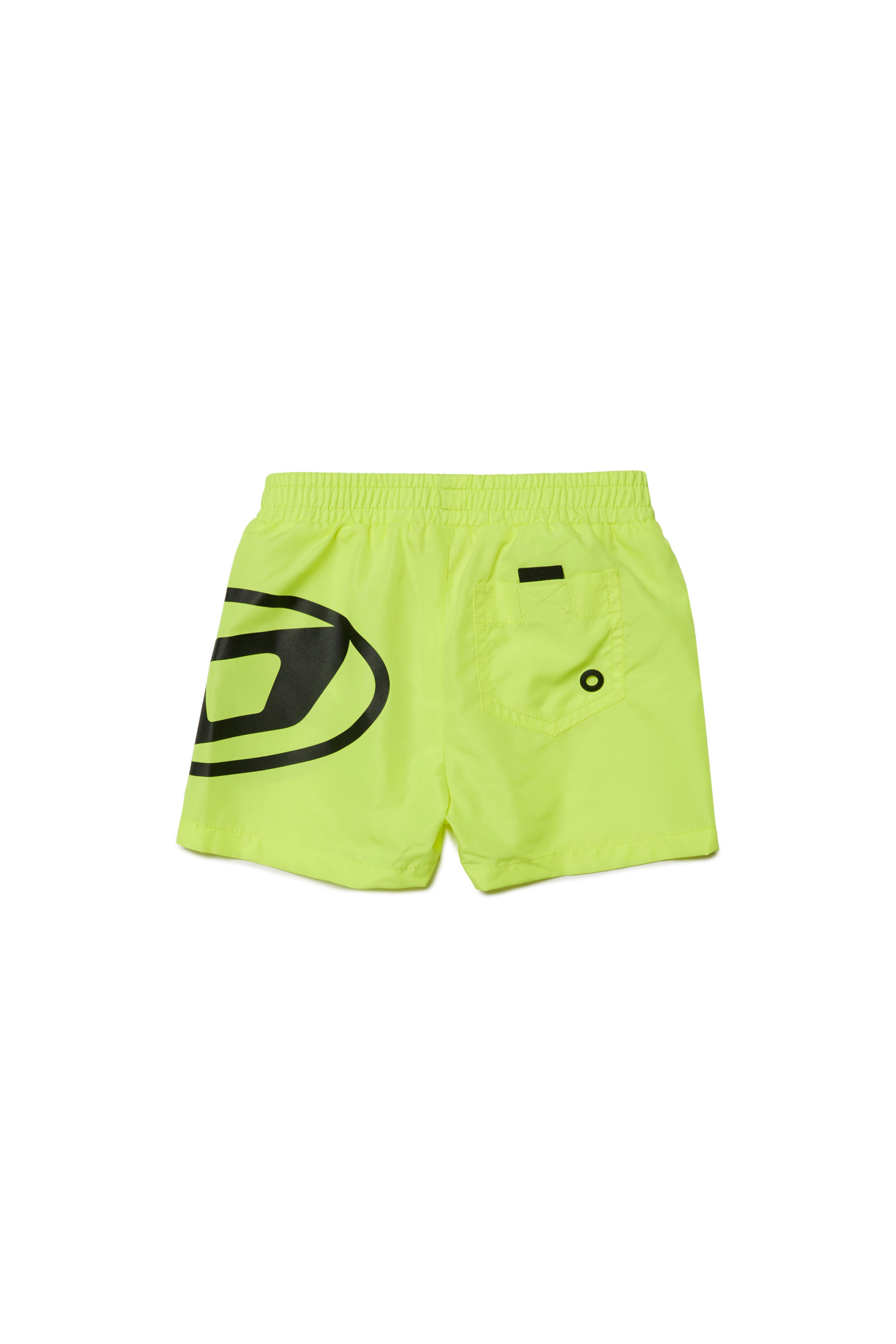 Diesel - MRULB, Man's Swim shorts with Oval D logo in Yellow - 2