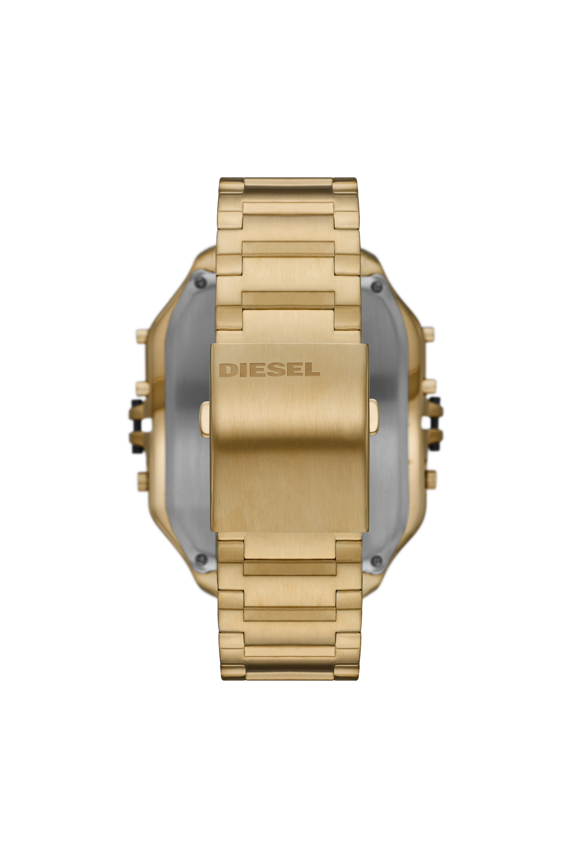 Diesel - DZ7454, Man's Clasher Ana-Digi gold-tone stainless steel watch in Gold - 2