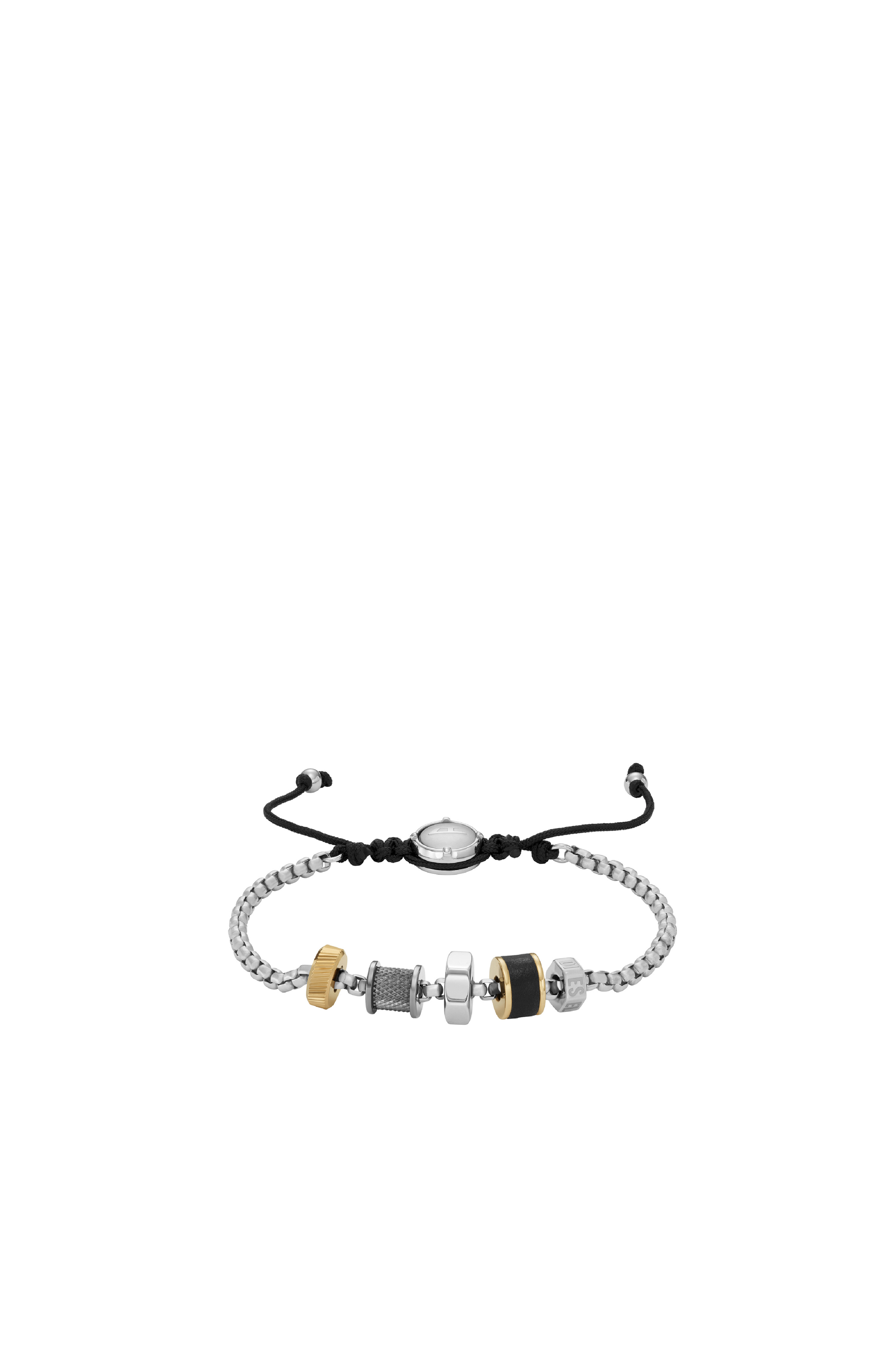 Diesel - DX1392, Man's Stainless steel chain bracelet in Silver - 1