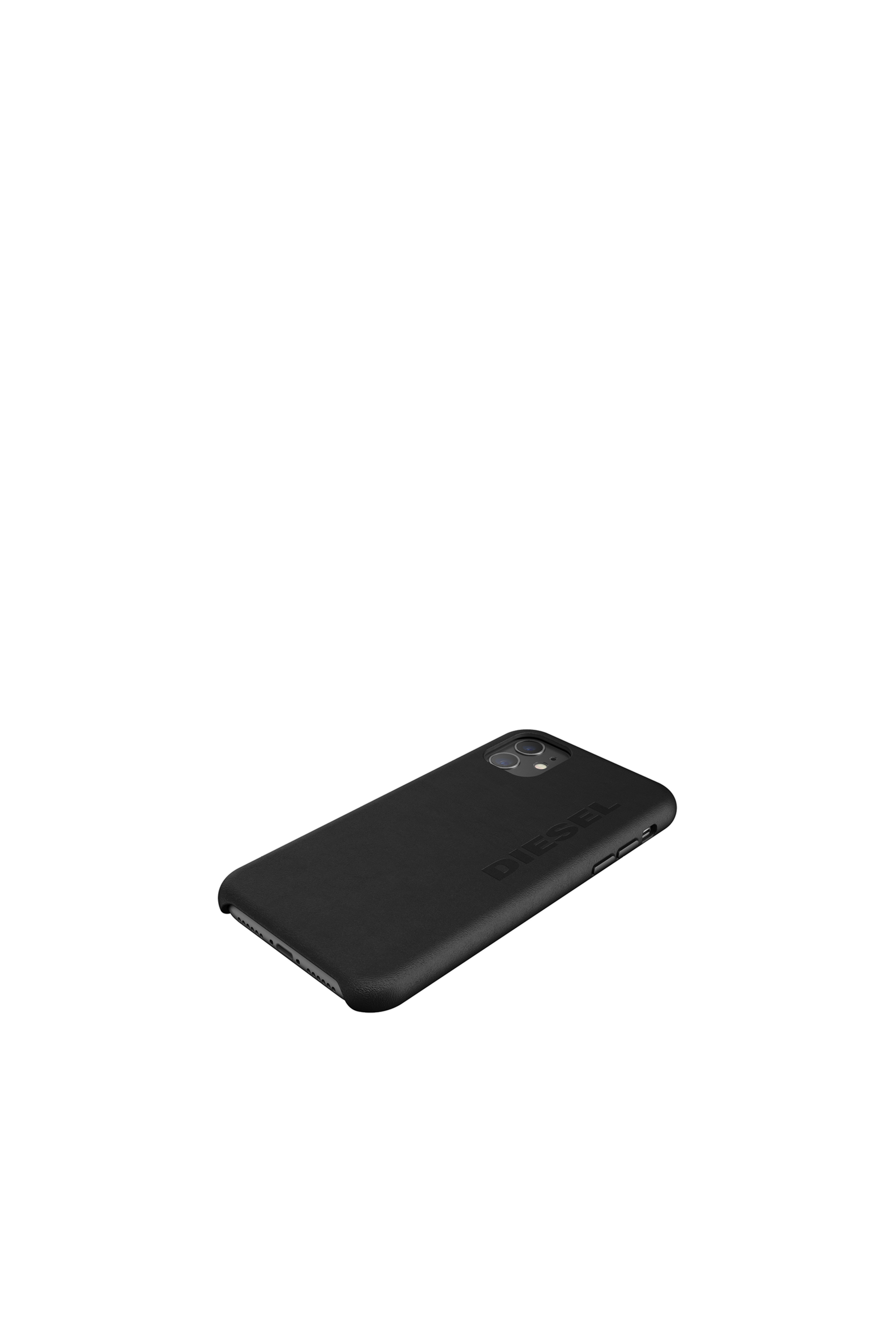 Diesel - 42001 STANDARD CASE, Unisex's Premium leather case for iPhone 11 in Black - 4