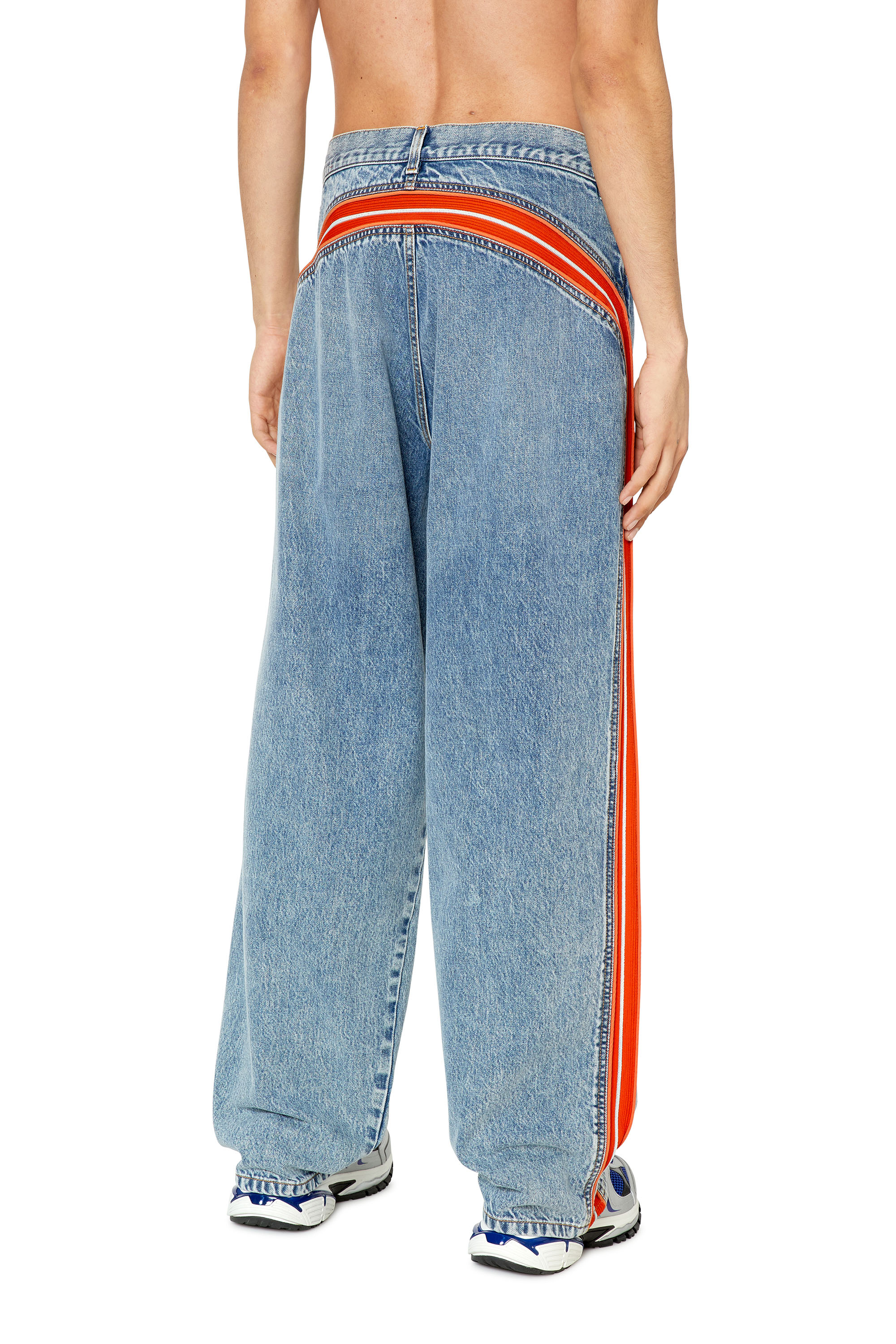 Diesel - Man's Straight Jeans D-Vulkos 0EMAH, Light Blue - 4