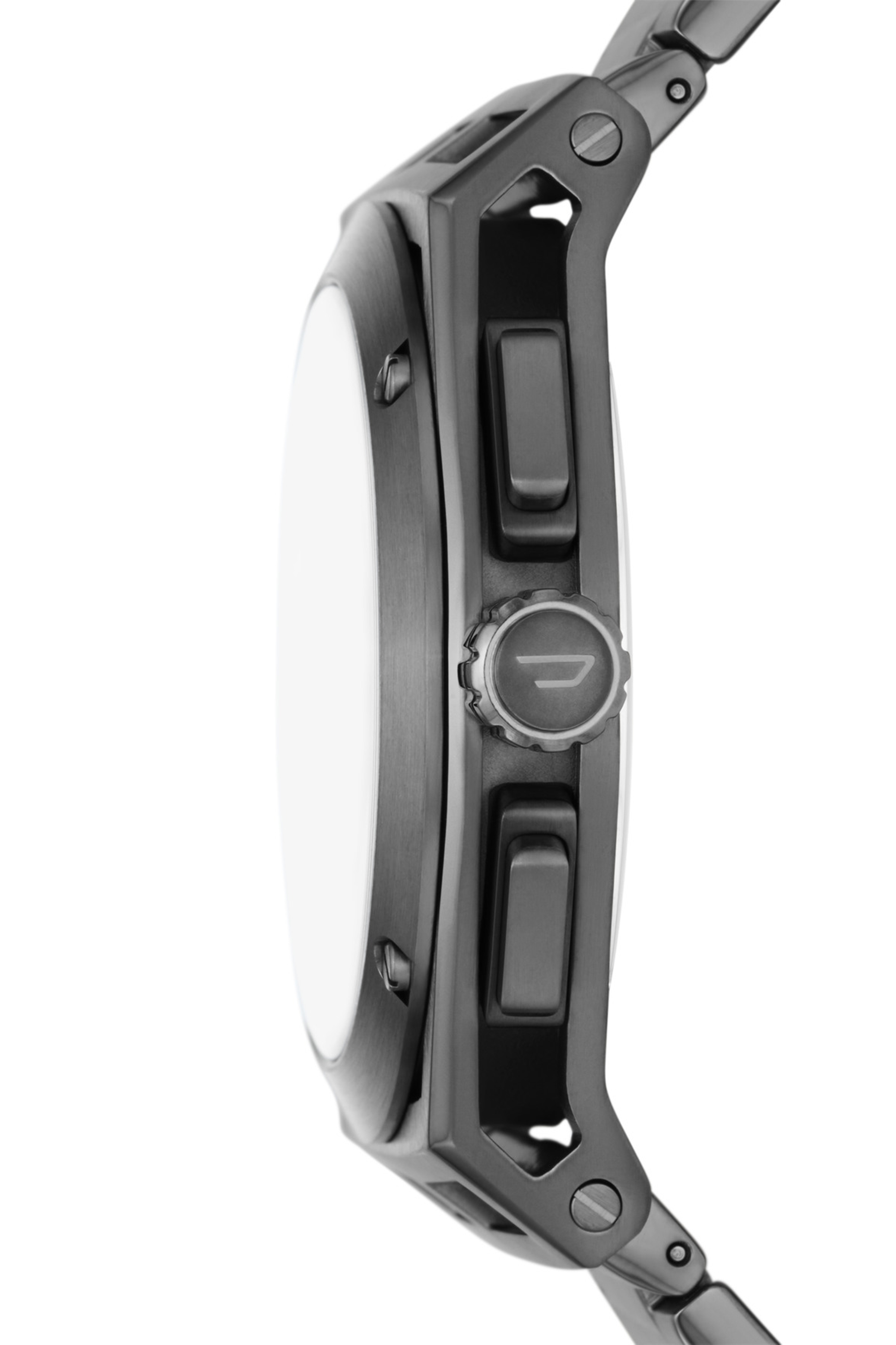 Diesel - DZ4598, Man's Timeframe hronograph gunmetal-tone stainless steel watch in Dark grey - 3