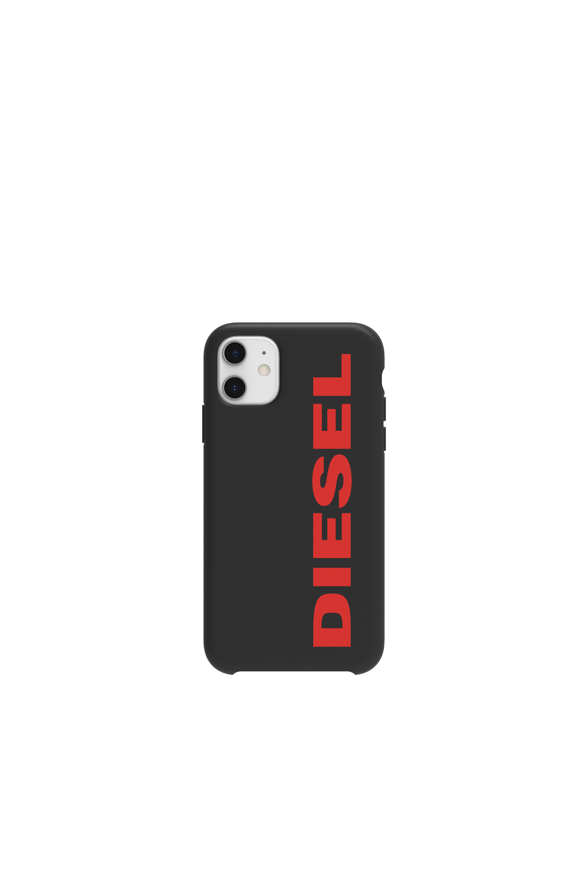 Diesel - DIPH-029-STBR, Unisex's Printed co-mold case for iPhone 11 in Black/Red - 2