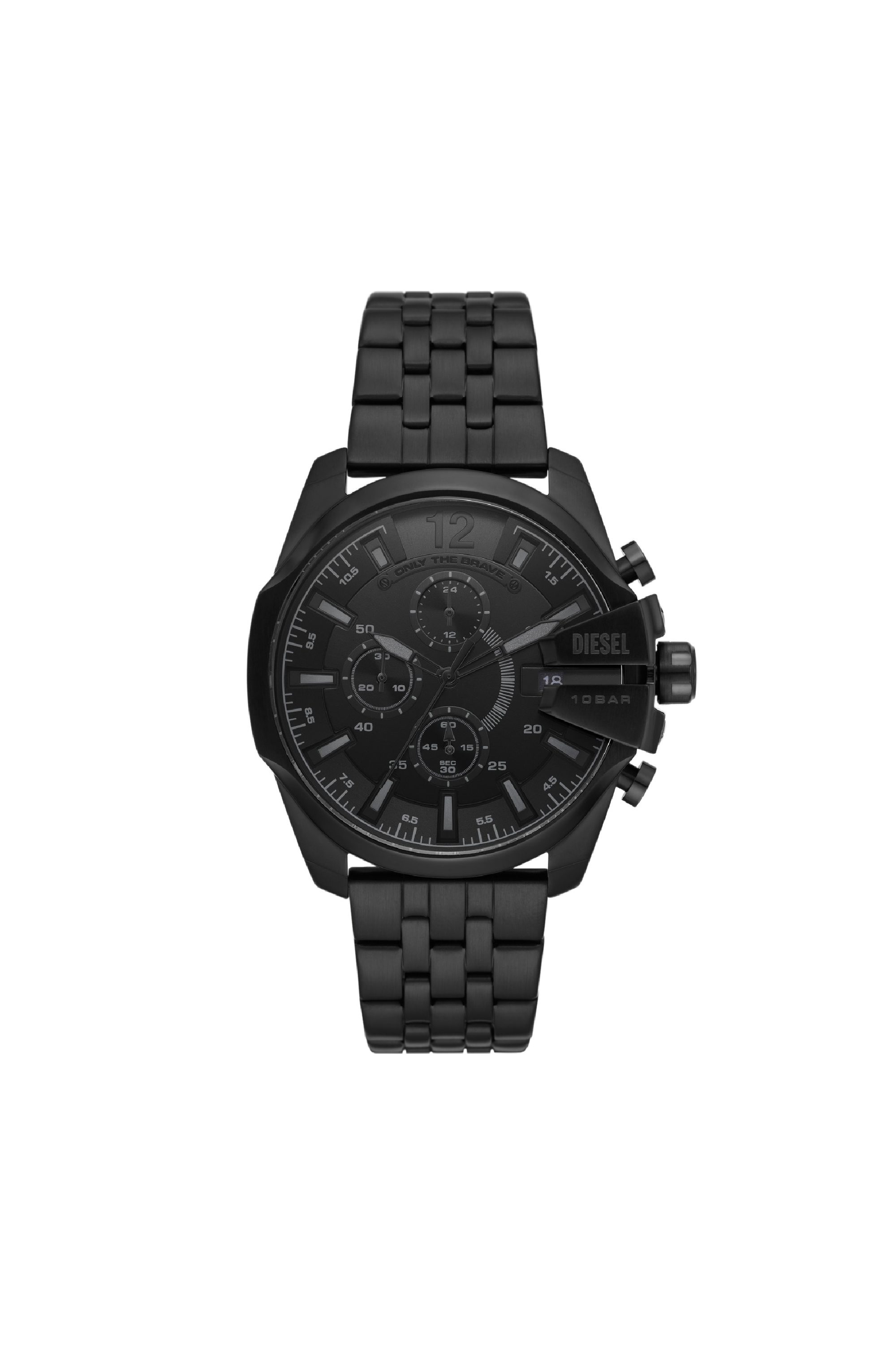 Diesel - DZ4617, Man's Baby Chief Chronograph stainless steel watch in Black - 1