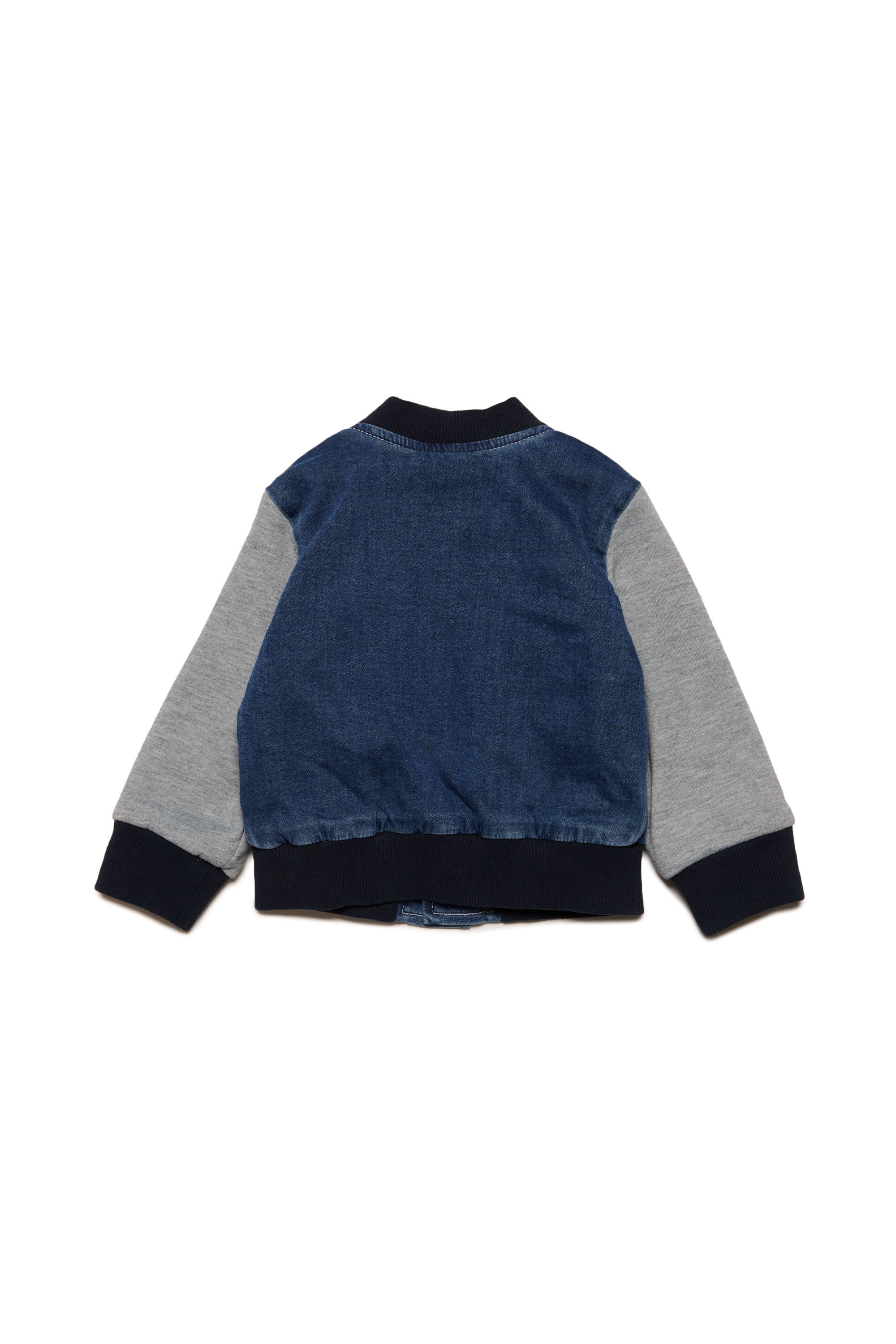 Diesel - JEREMYB JJJ, Unisex's JoggJeans jacket with contrast details in Dark Blue - 2