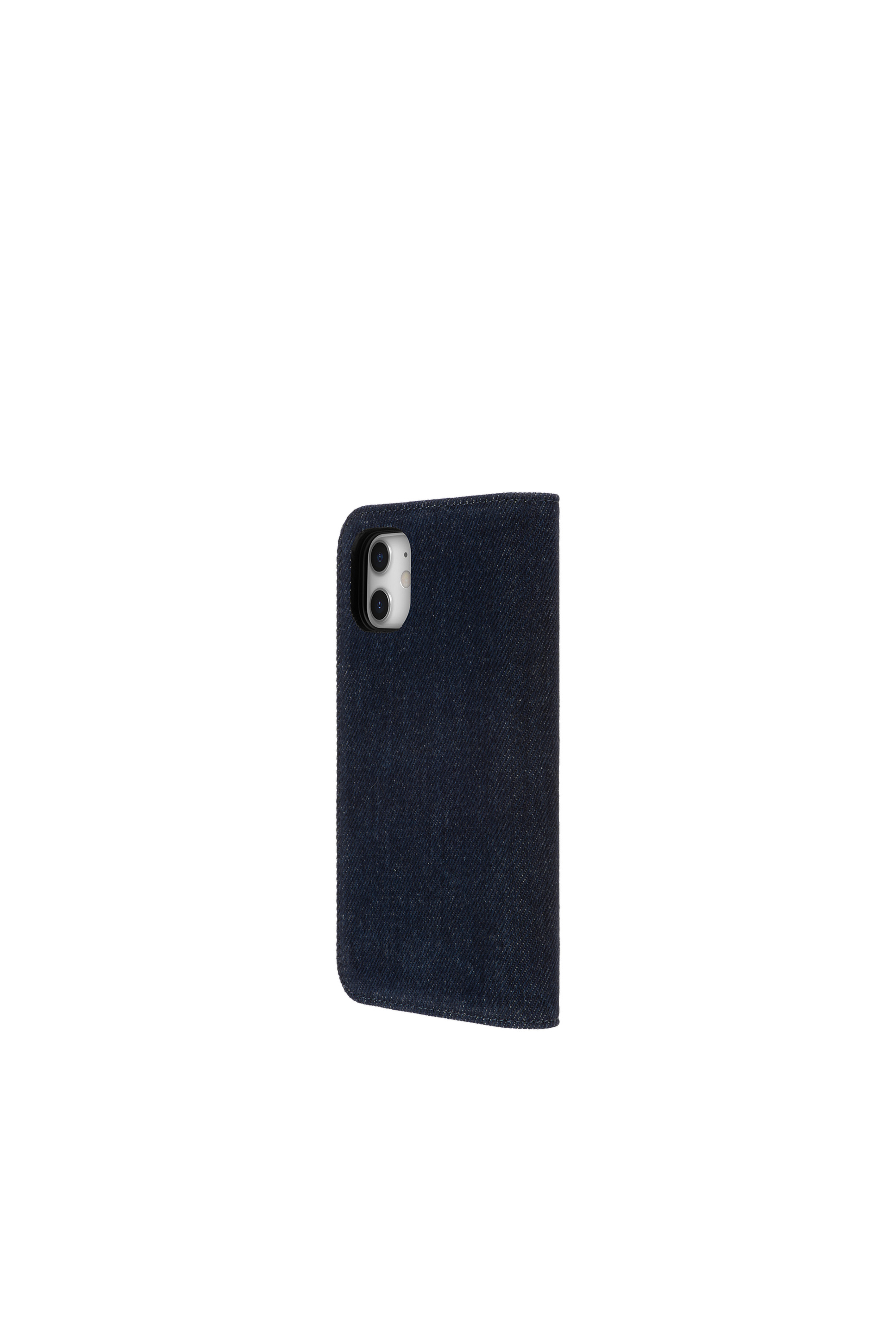 Diesel - DIPH-038-DENVL, Unisex's 2-in-1 folio case for iPhone 11 in Blue Jeans - 3