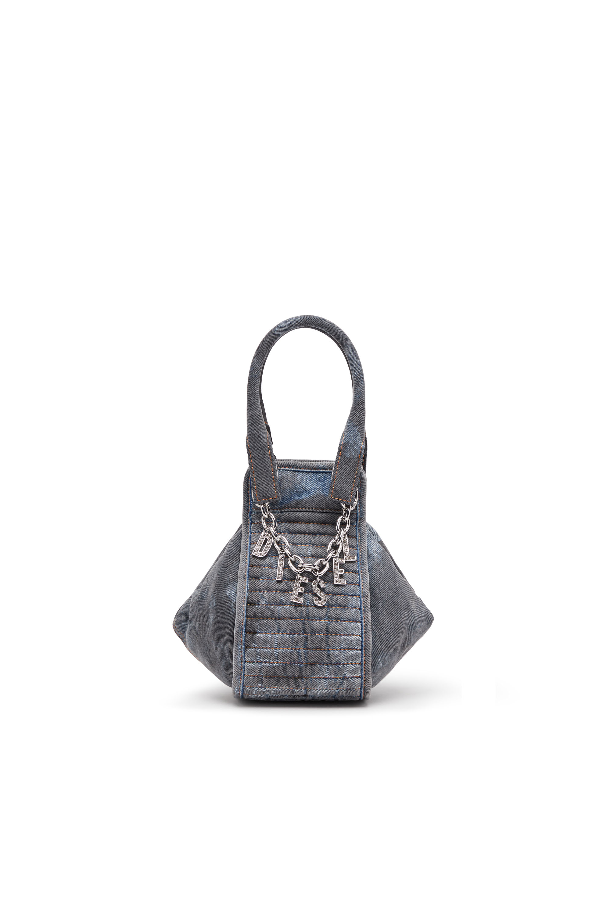 Diesel - D-VINA-XS, Woman's D-Vina-XS-Handbag in bicolour denim in Blue - 1
