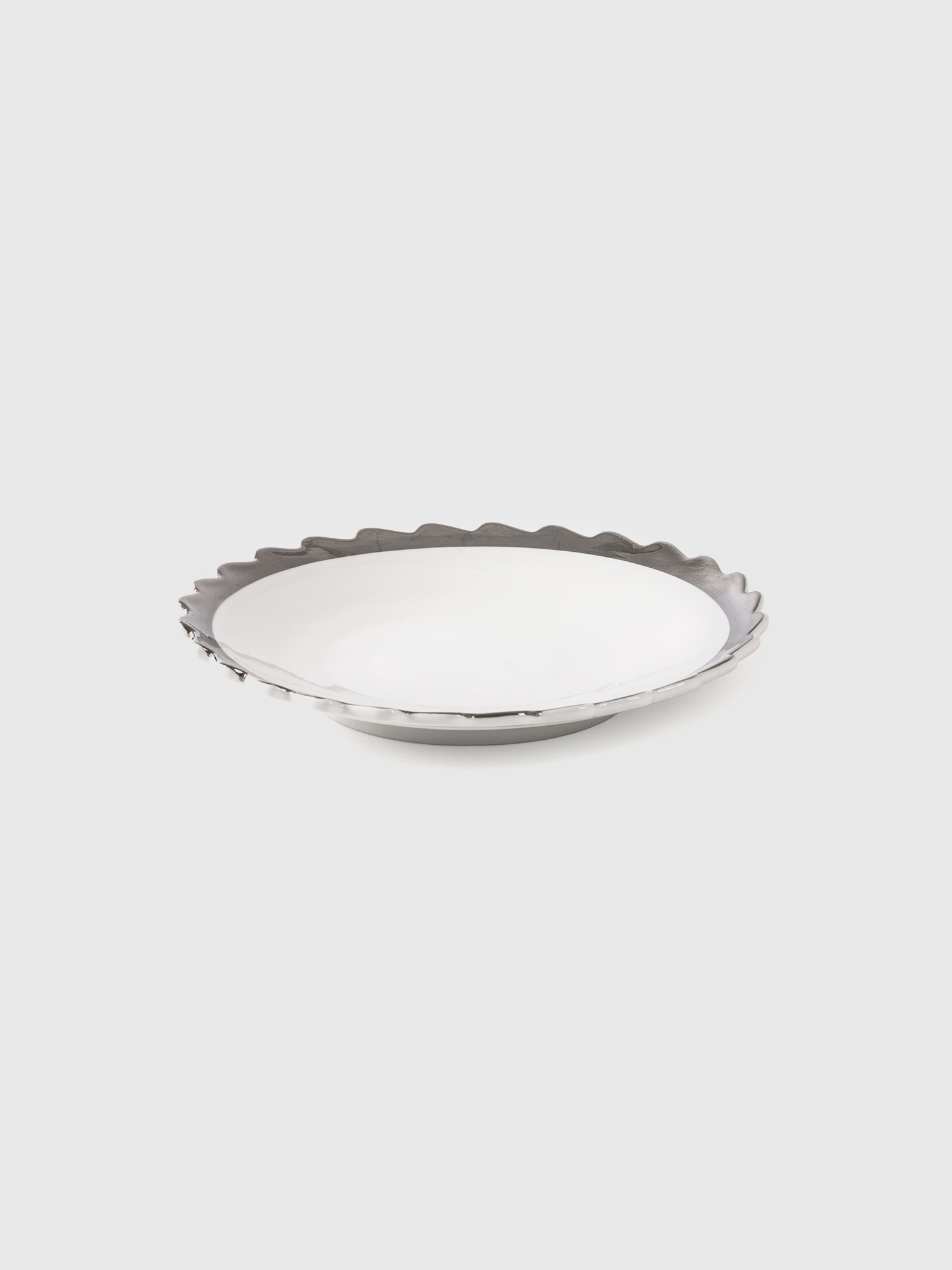 Diesel - 10986SIL MACHINE, Unisex's Porcelain dessert plate in White - 2