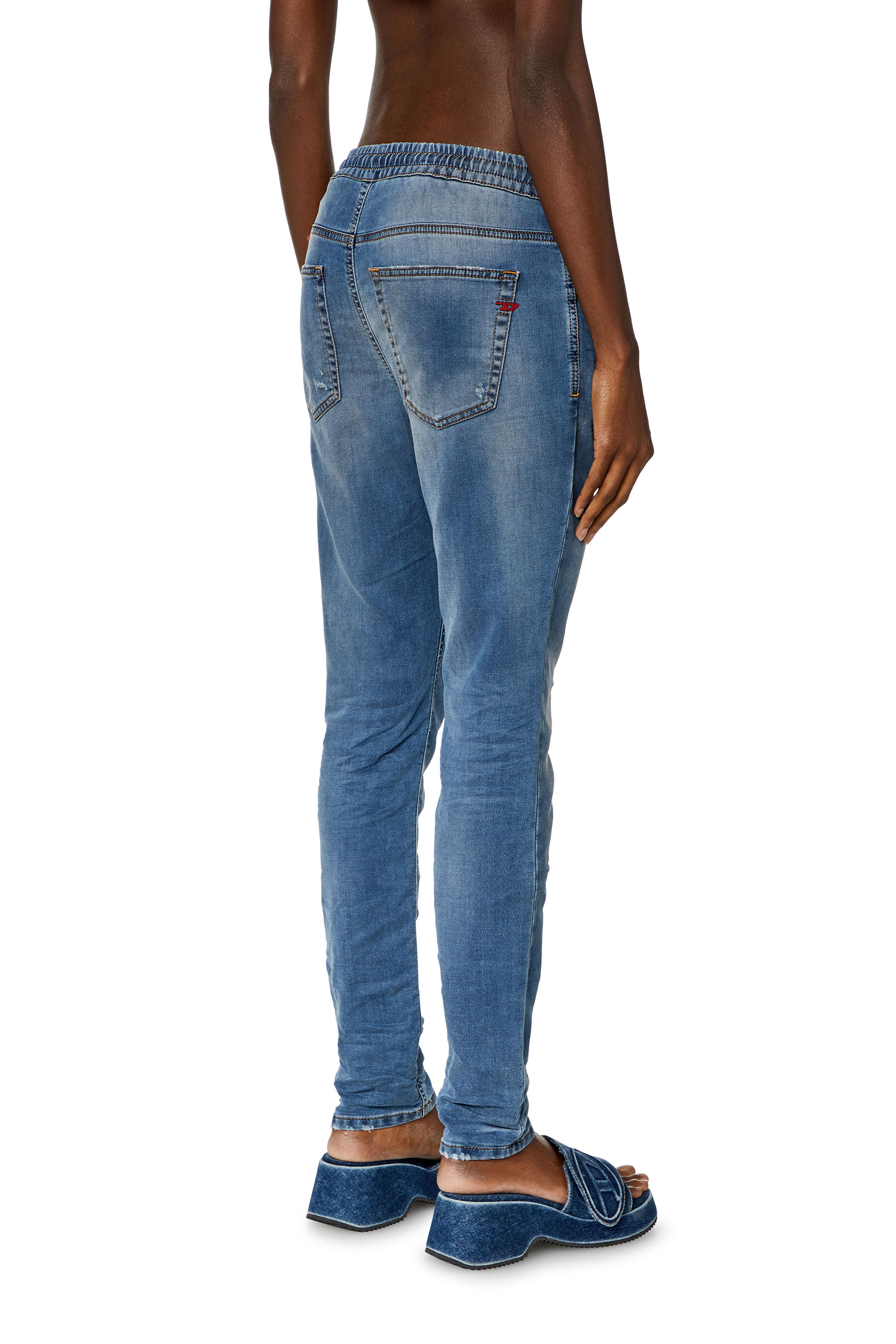 Diesel - Woman's Regular 2031 D-Krailey Joggjeans® 068JV, Medium blue - 4