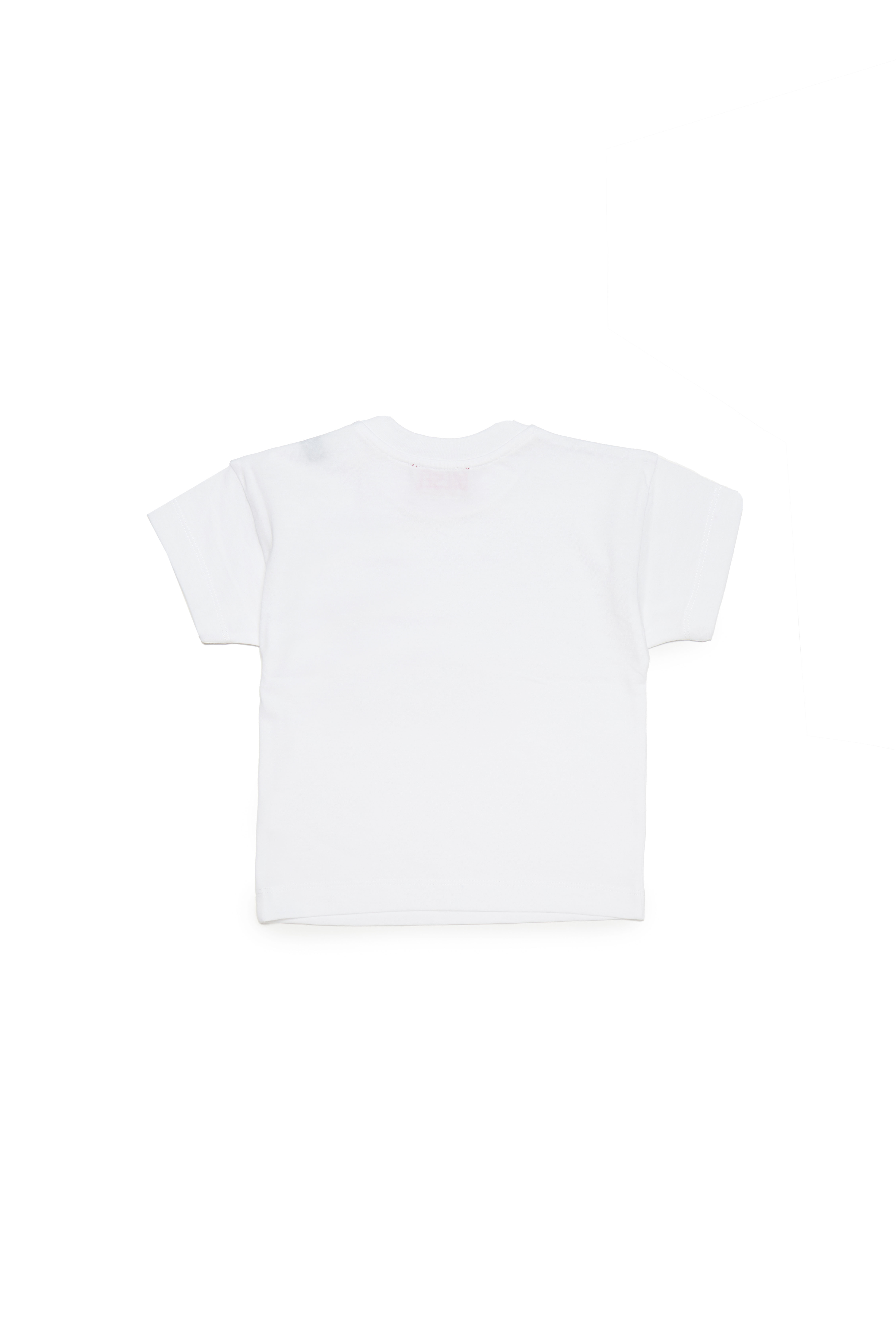Diesel - TLARRIB, Unisex's T-shirt with logo print in White - 2