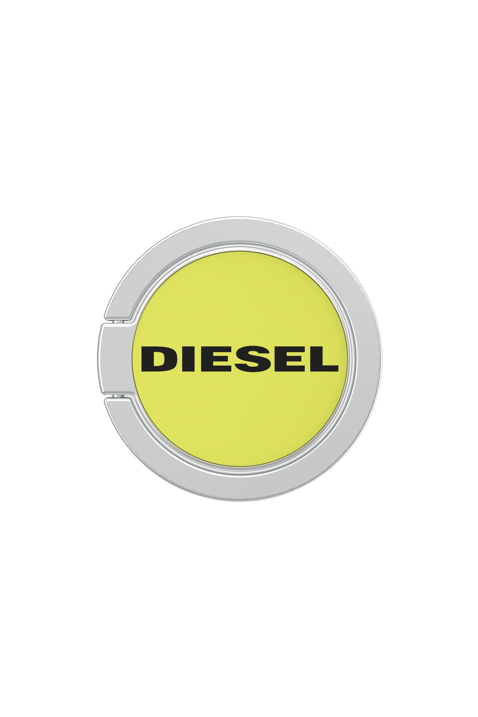 Diesel - 41921 RING STAND, Unisex's Universal phone ring in Yellow - 1