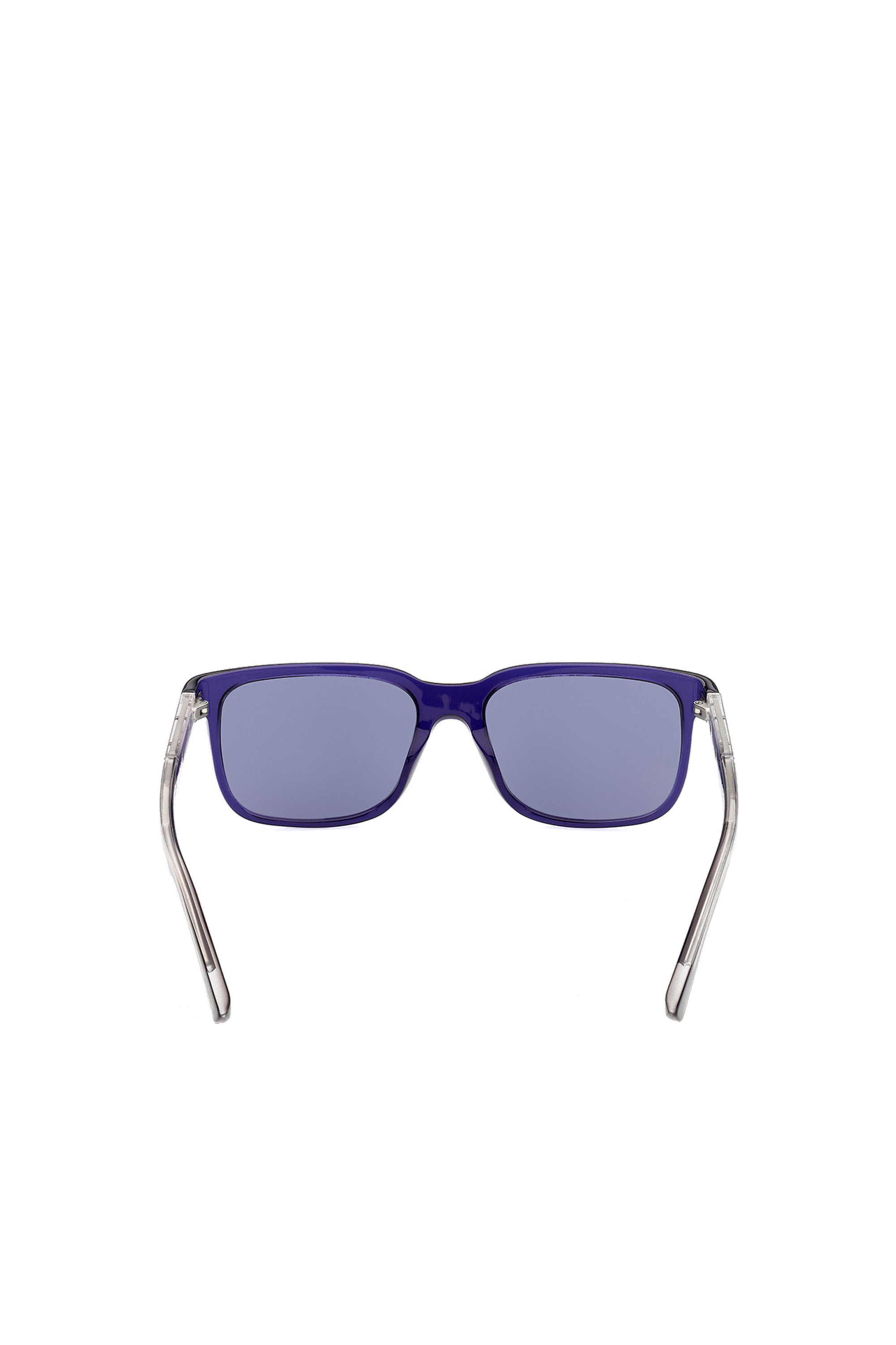 Diesel - DL0341, Man's Sunglasses with metal temples in Blue - 4