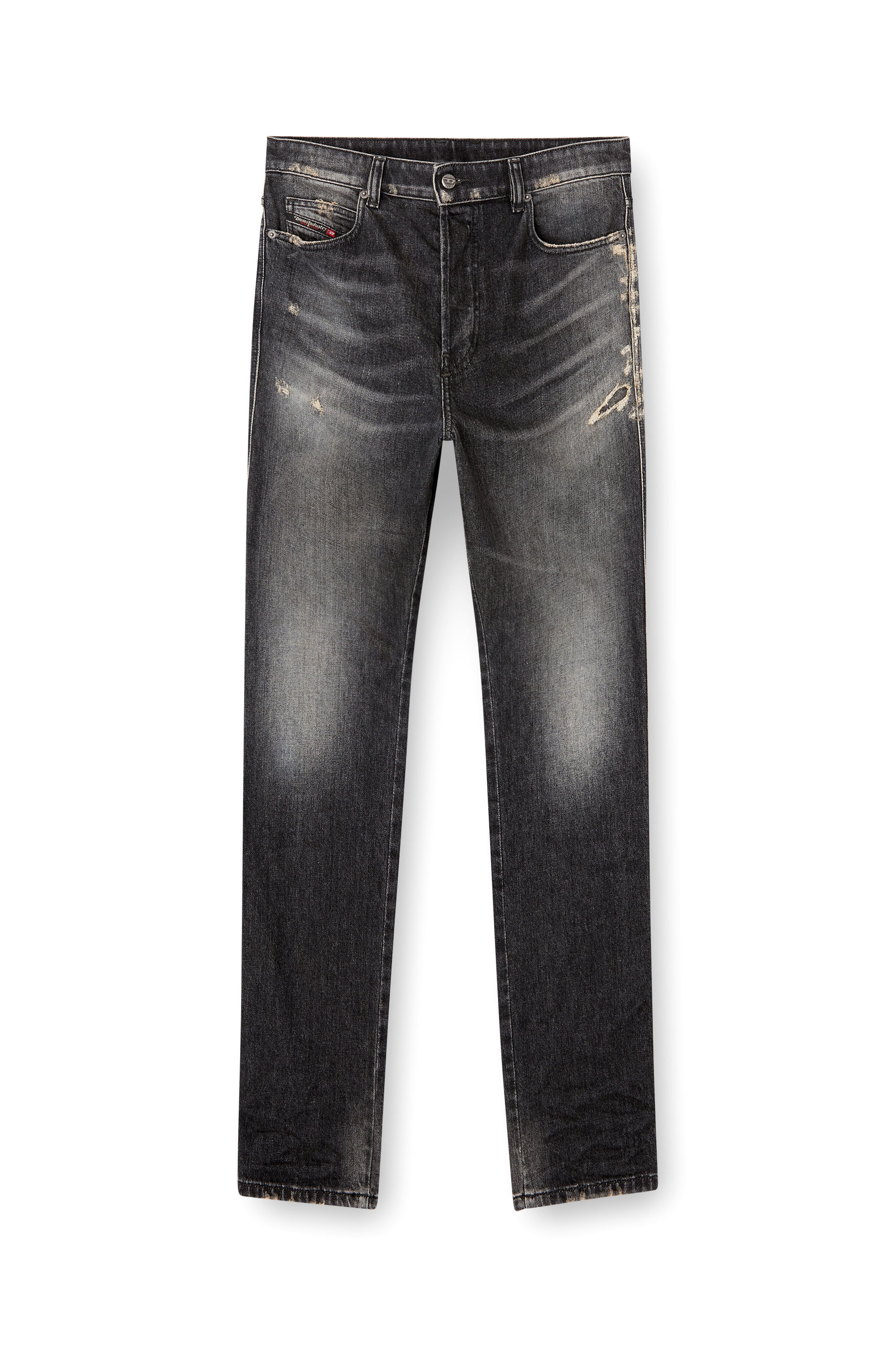 Diesel - Man's Slim Jeans 1993 D-Vyl 09M54, Black/Dark grey - 3