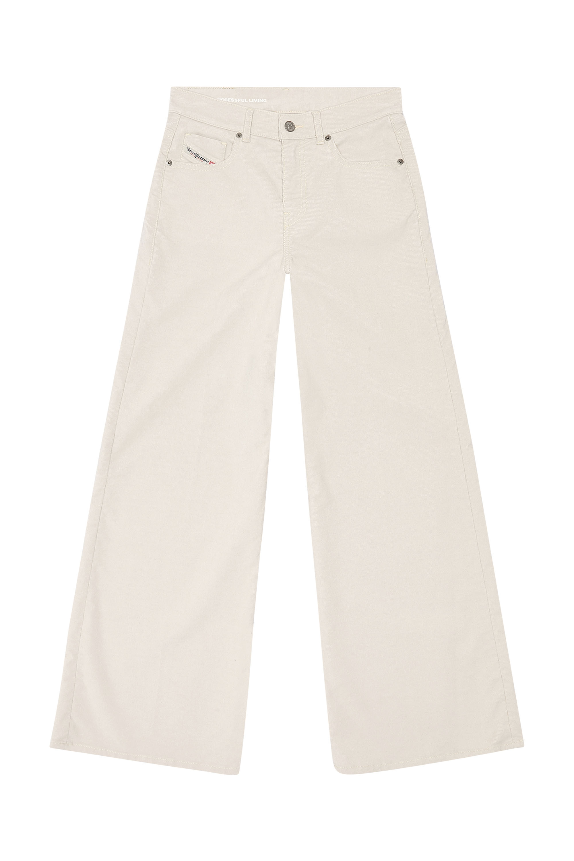 Diesel - Woman's Flare Jeans 1978 D-Akemi 068JG, White - 3