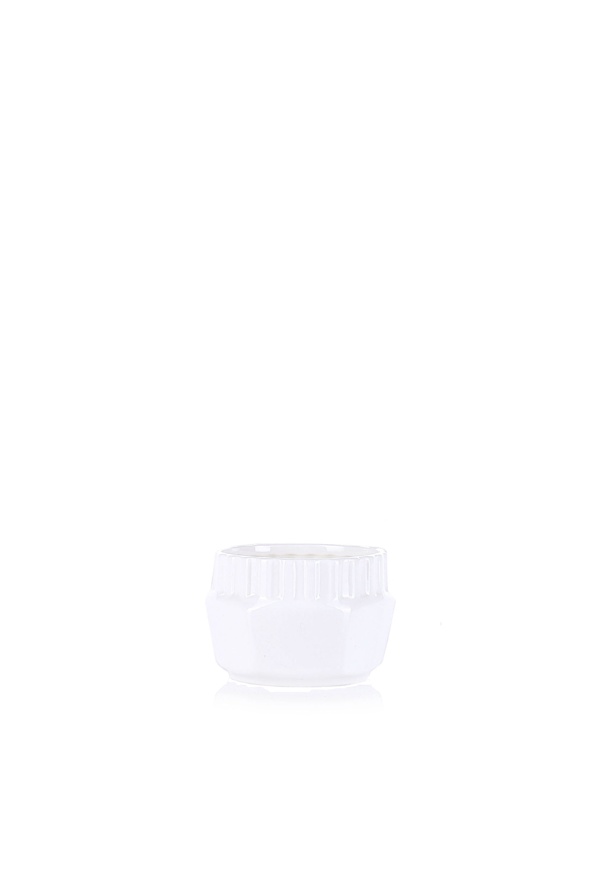 Diesel - 10970 MACHINE COLLEC, Unisex's Porcelain small bowl, ø cm 9 / 3.5" in White - 1