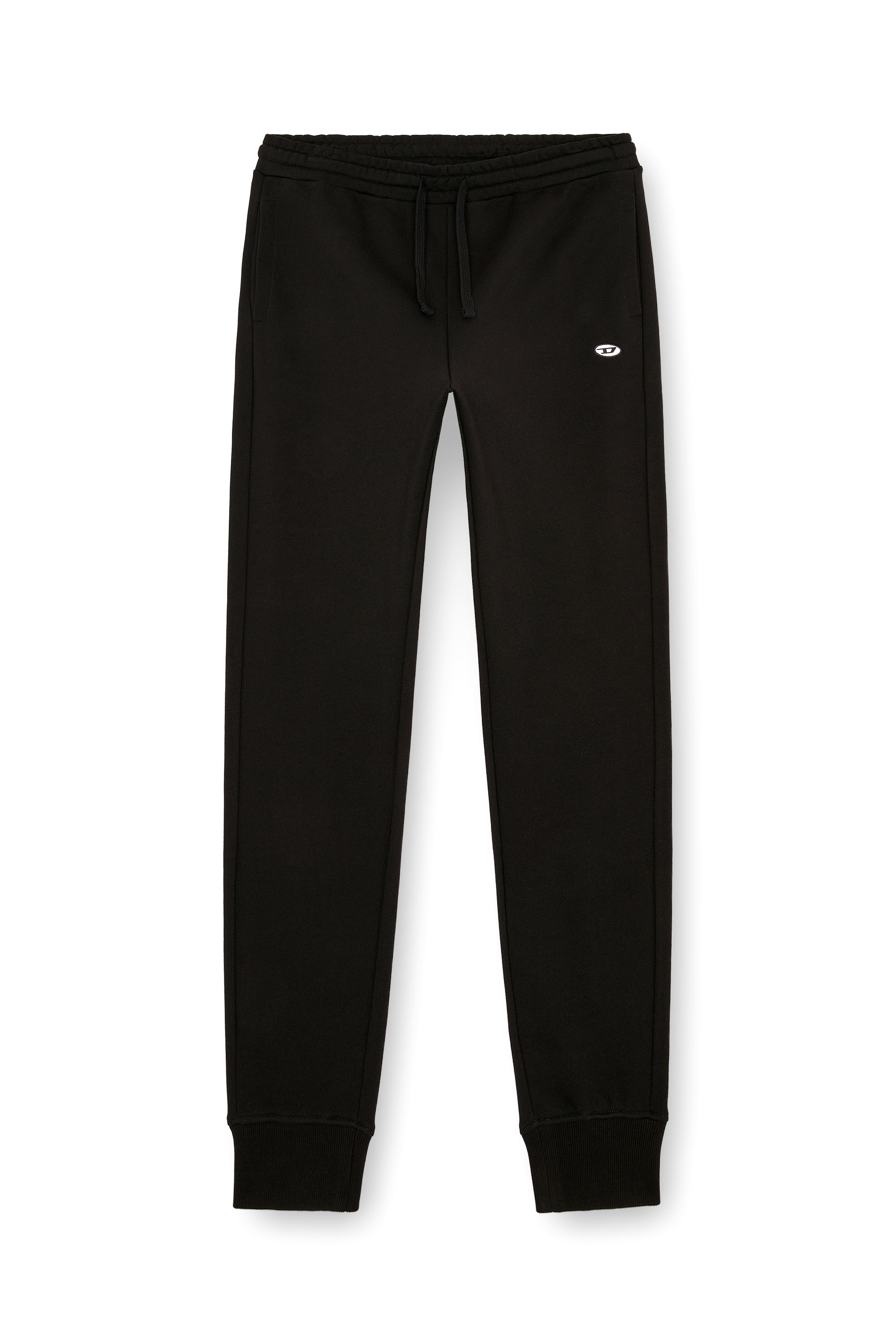 Diesel - P-TARY-DOVAL-PJ, Man's Track pants with Oval D patch in Black - 3