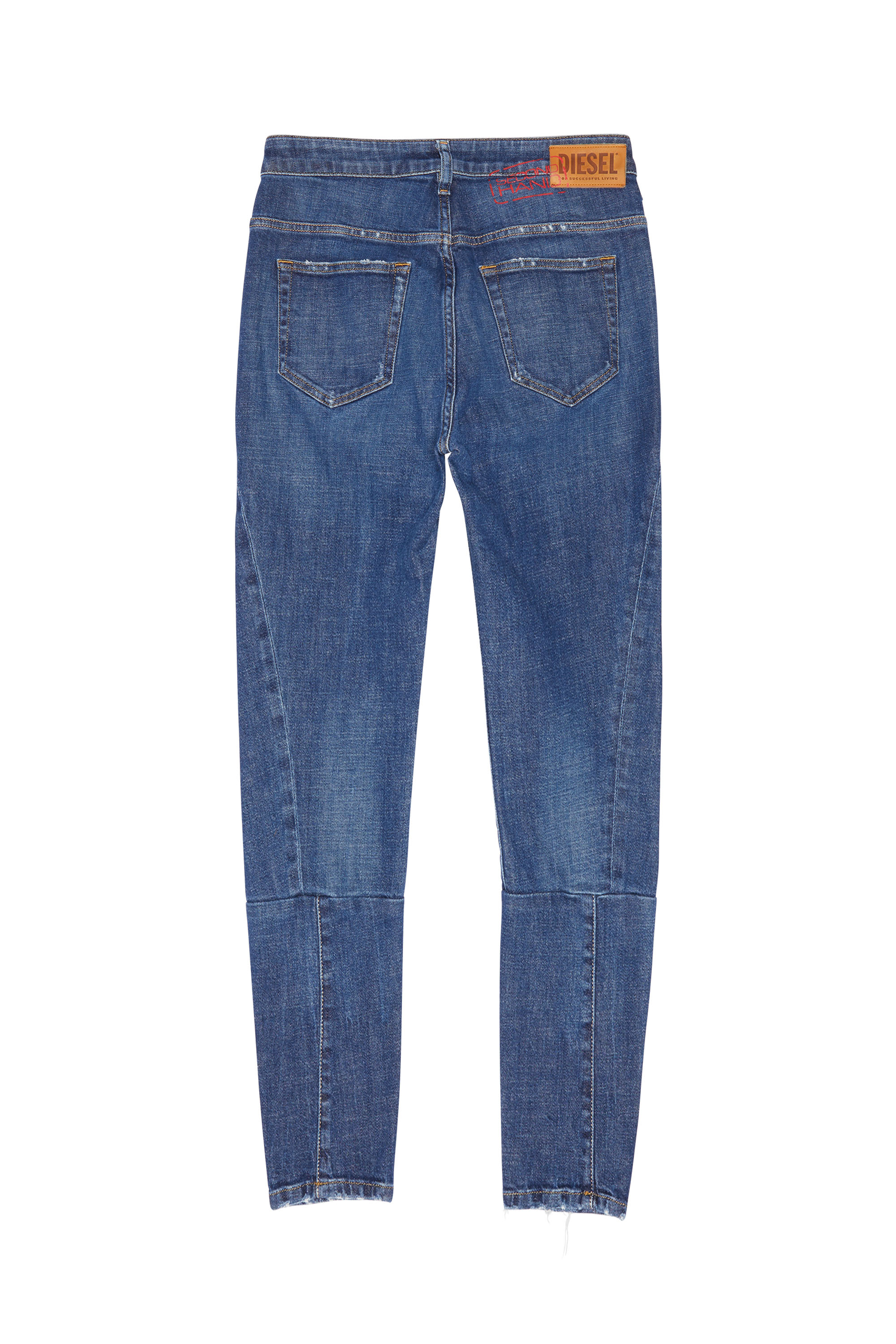 Diesel - D-FAYZA, Woman's Diesel Woman - Jeans Dark blue in Medium blue - 2