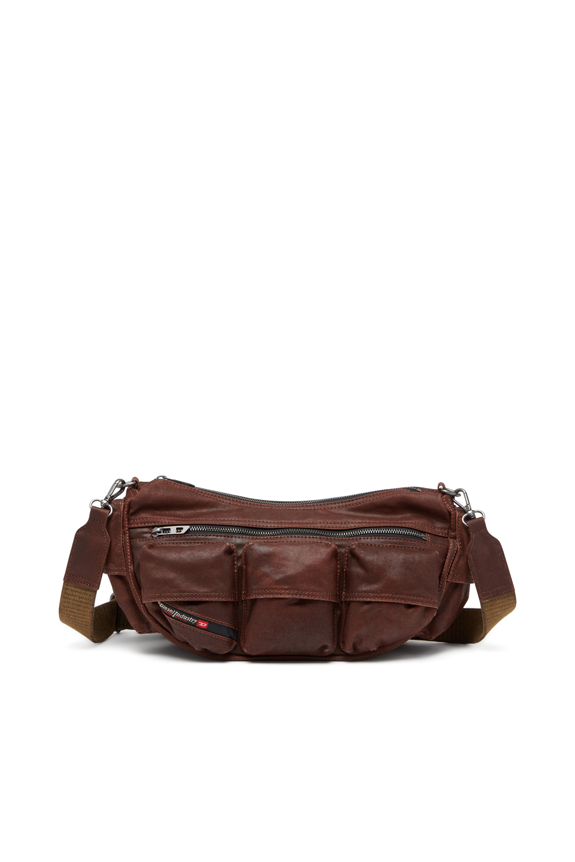 MULTI-PKTS SHOULDER BAG X, Brown