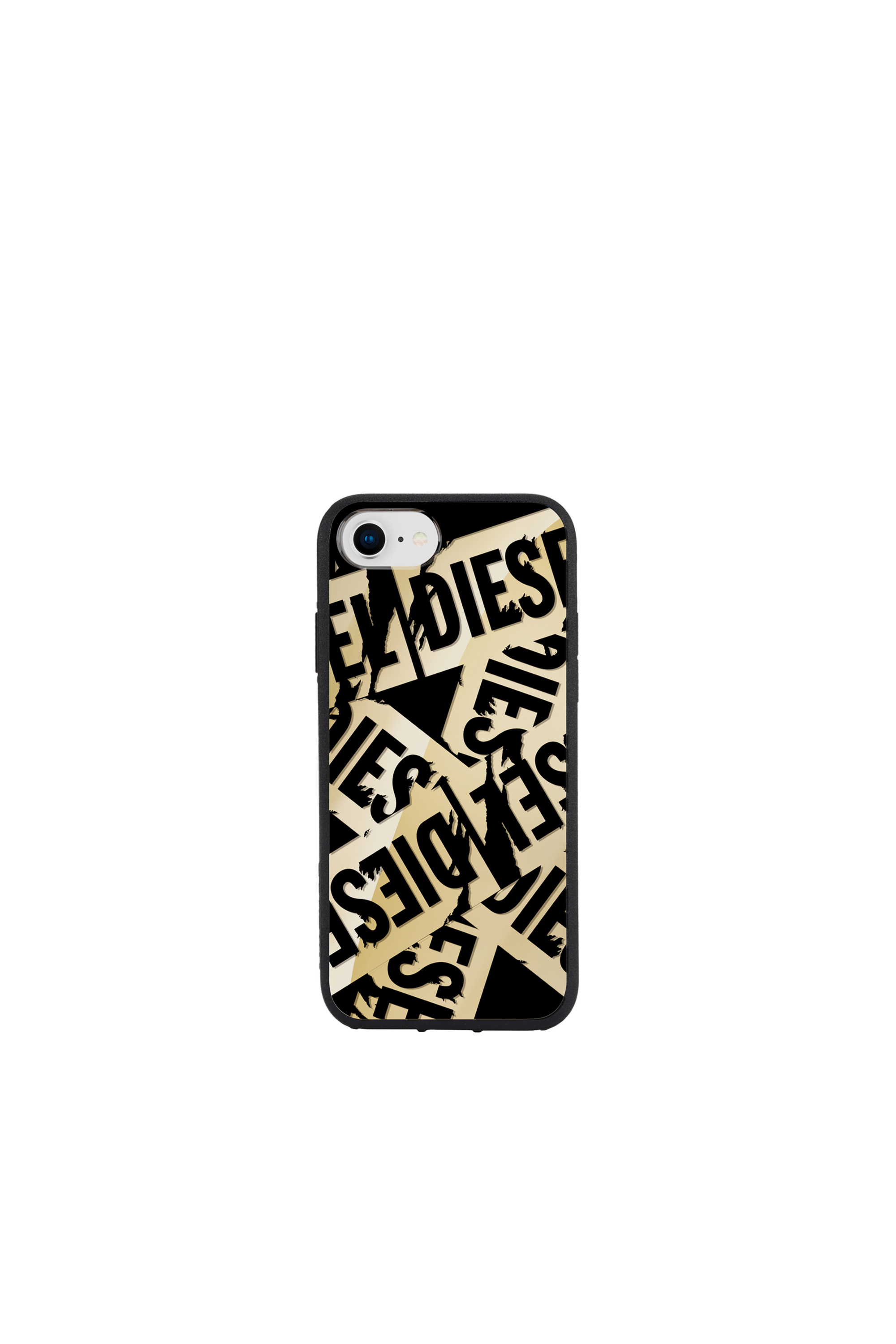 Diesel - MULTI TAPE GOLD/BLACK IPHONE 8/7/6S/6 CASE, Unisex's Gold/black case,iPhone 8/7/6s/6 in Gold - 2