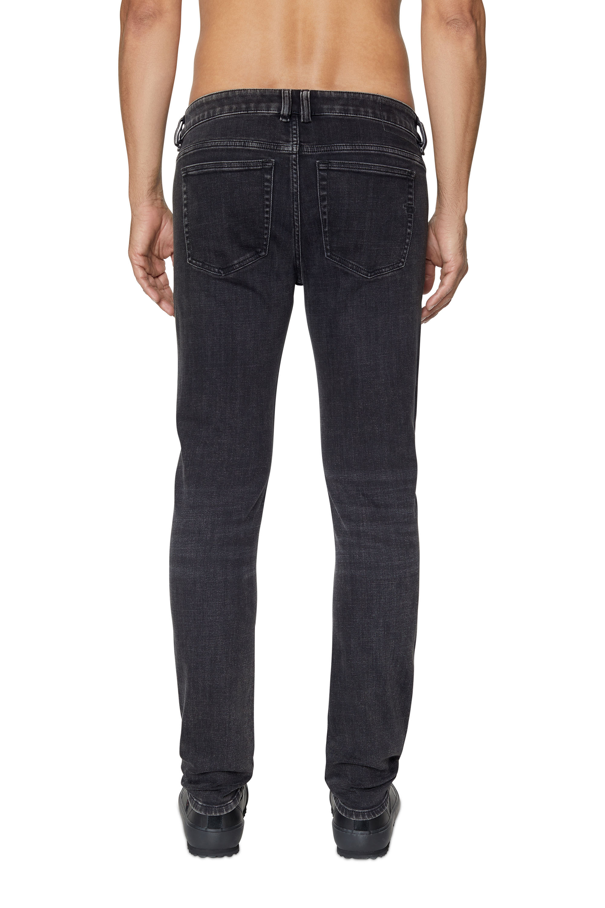 Diesel - Man's Skinny Jeans 1979 Sleenker 09C23, Black/Dark grey - 4