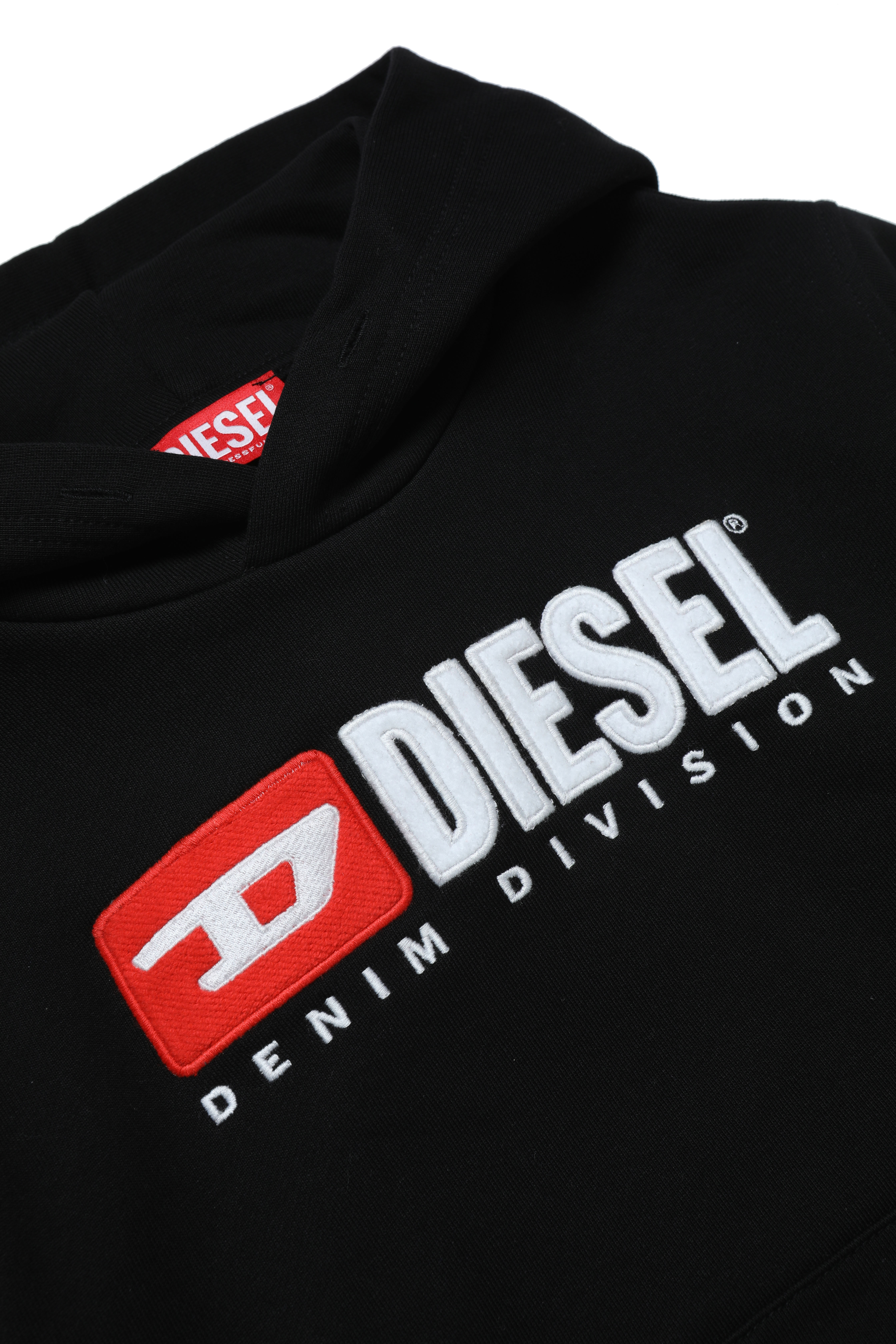 Diesel - SGINNDIVE OVER, Unisex's Sweatshirt with Diesel patches in Black - 3
