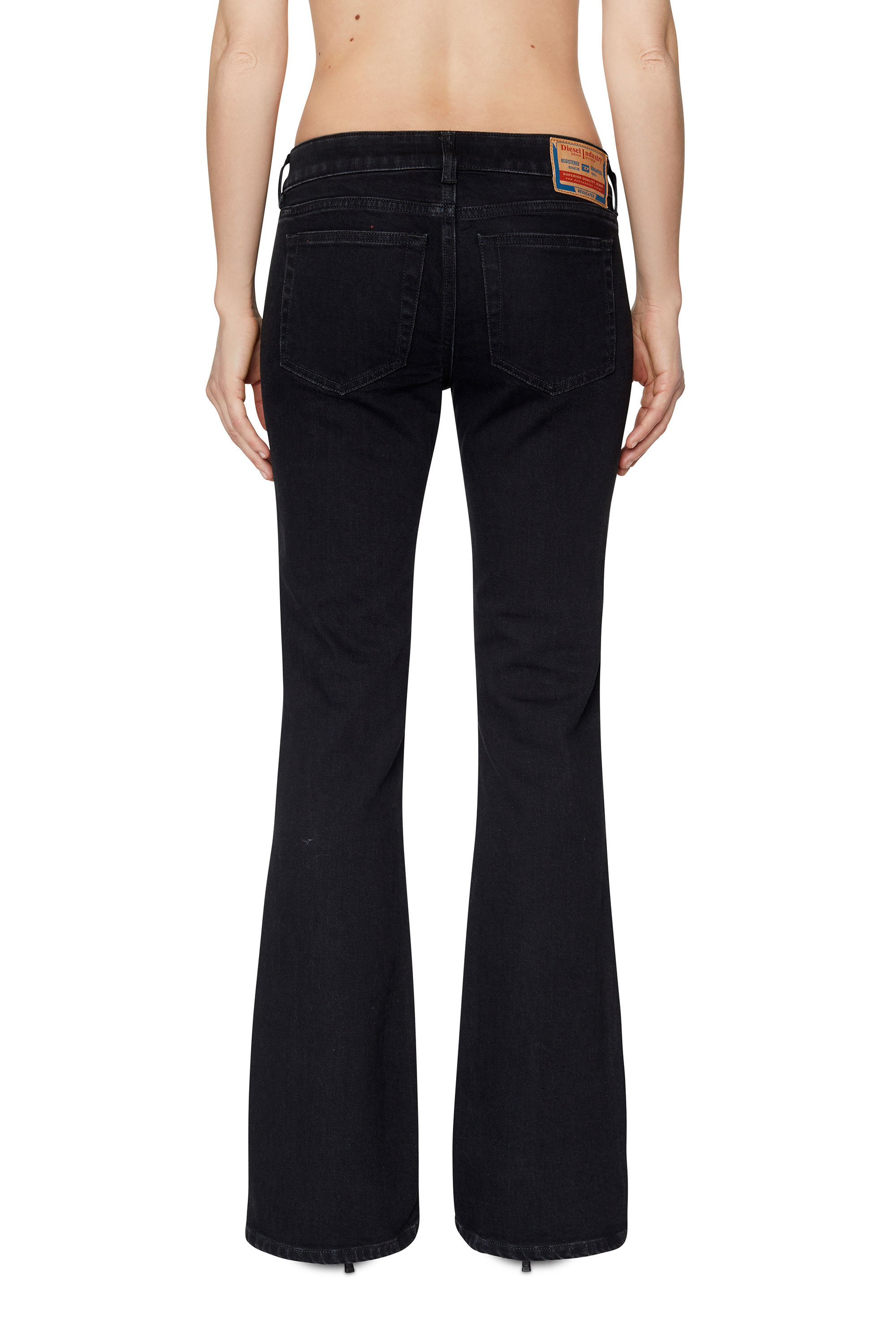 Diesel - Woman's Bootcut Jeans 1969 D-Ebbey Z9C25, Black/Dark grey - 4