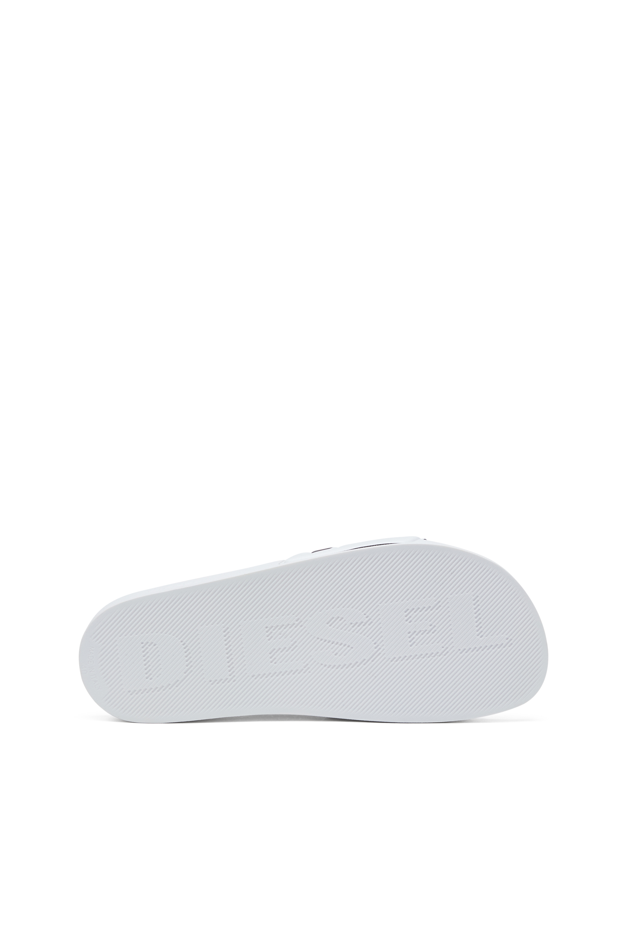 Diesel - SA-MAYEMI D, Man's Sa-Mayemi-Pool slides with embedded D logo in Red/White - 4