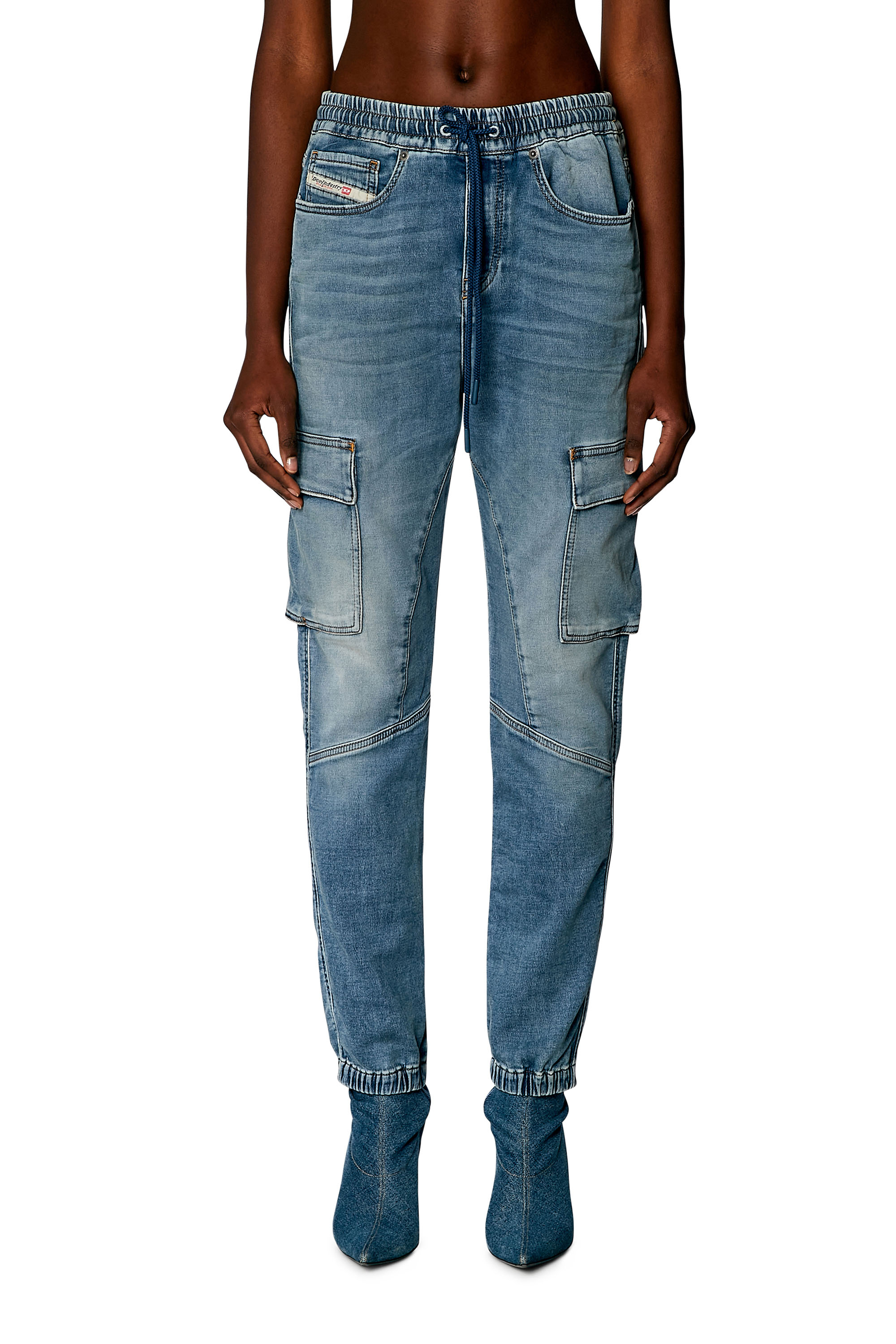 Diesel - Woman's Regular 2051 D-Ursy Joggjeans® 068HW, Light Blue - 1