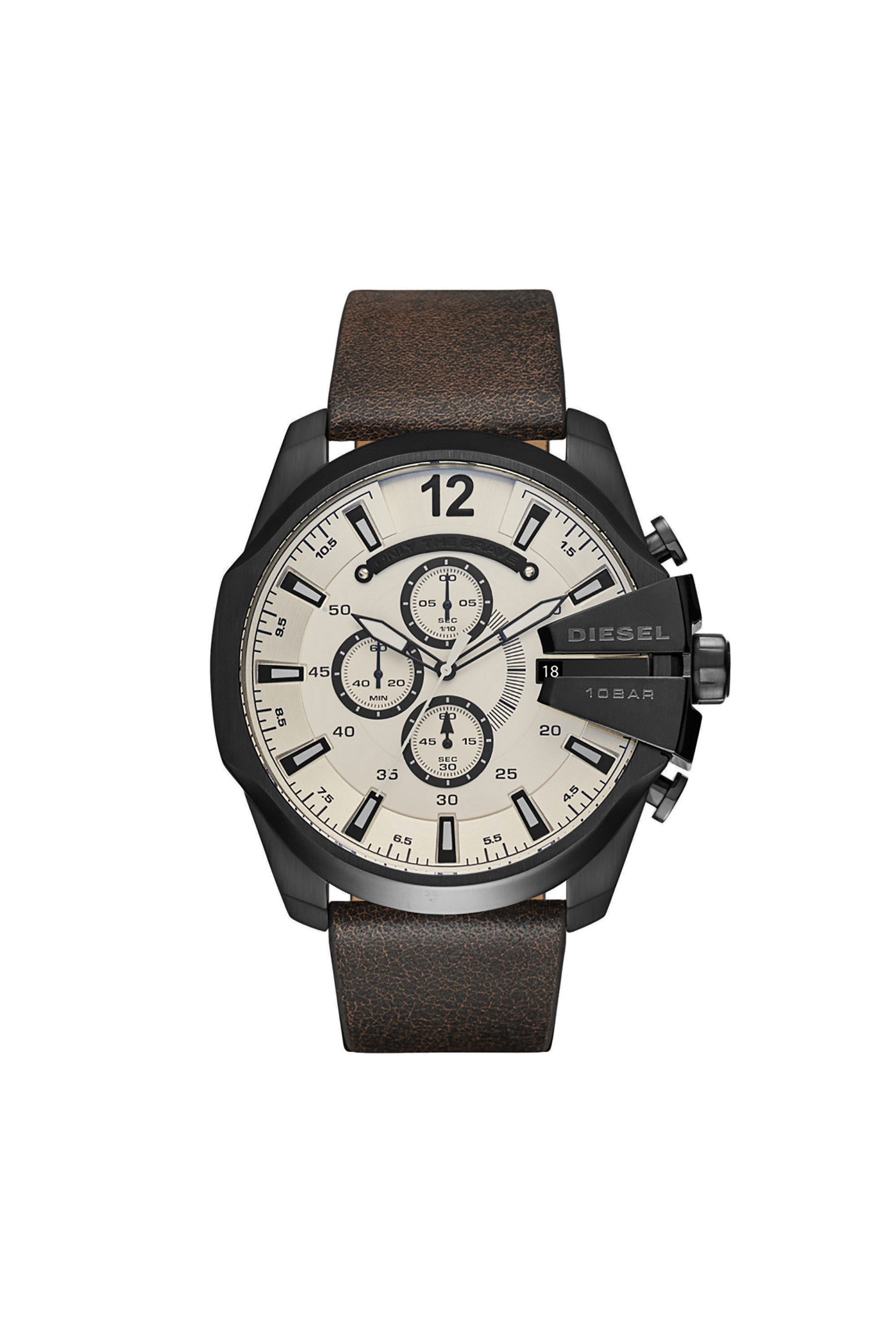 Diesel - DZ4422, Man's Mega Chief quartz analog watch in Brown - 1