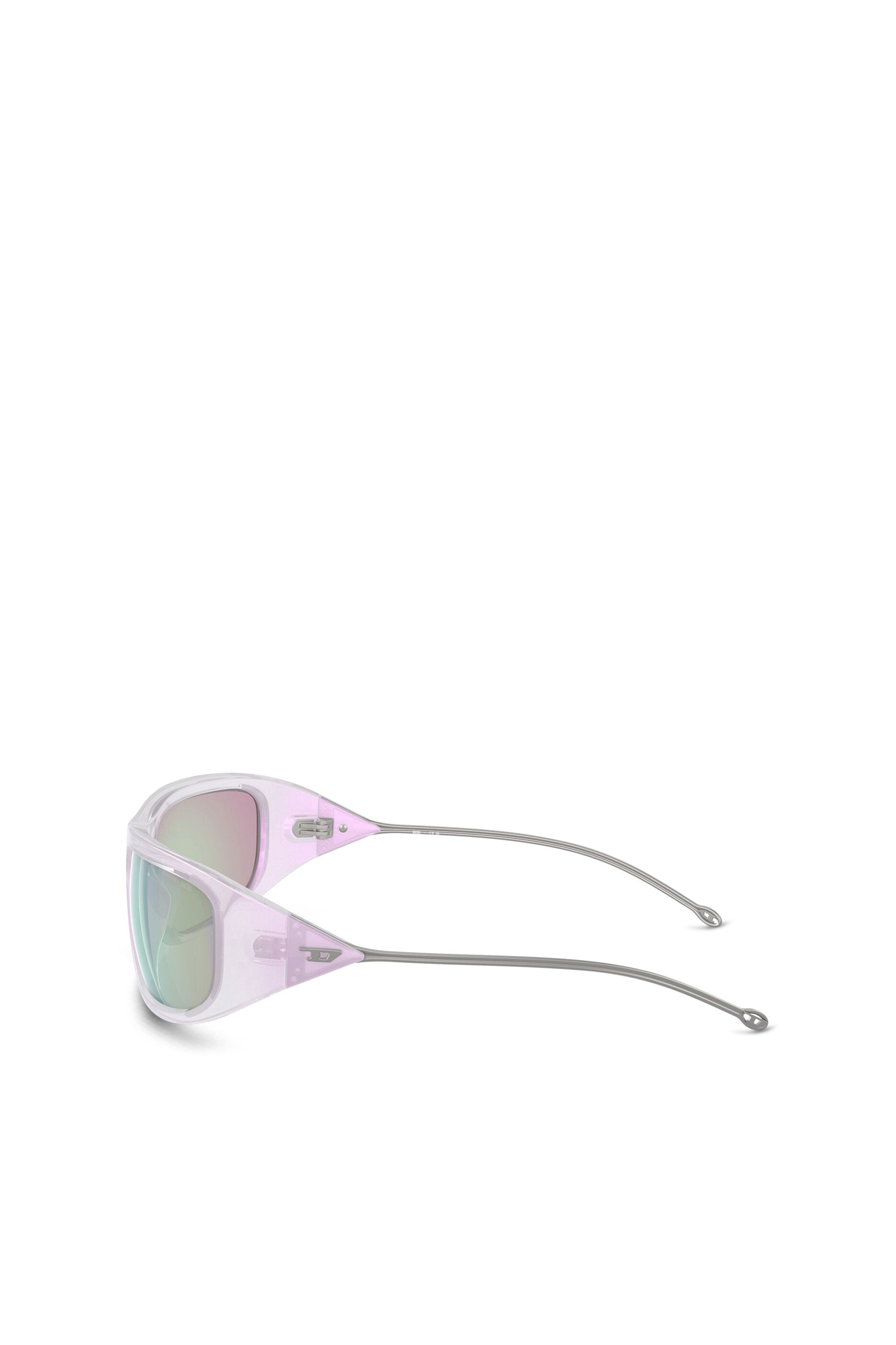 Diesel - 0DL3001 SIZE 61, Unisex's Wraparound style sunglasses in Bubble - 3
