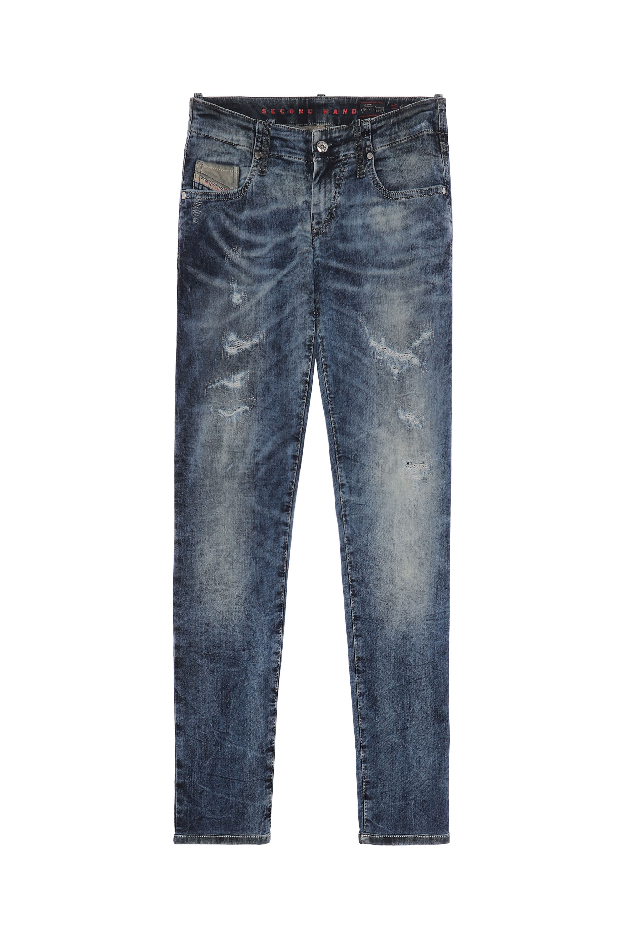 Diesel - GRUPEE JoggJeans®, Woman's Diesel Woman - Jeans Dark blue in Medium blue - 1
