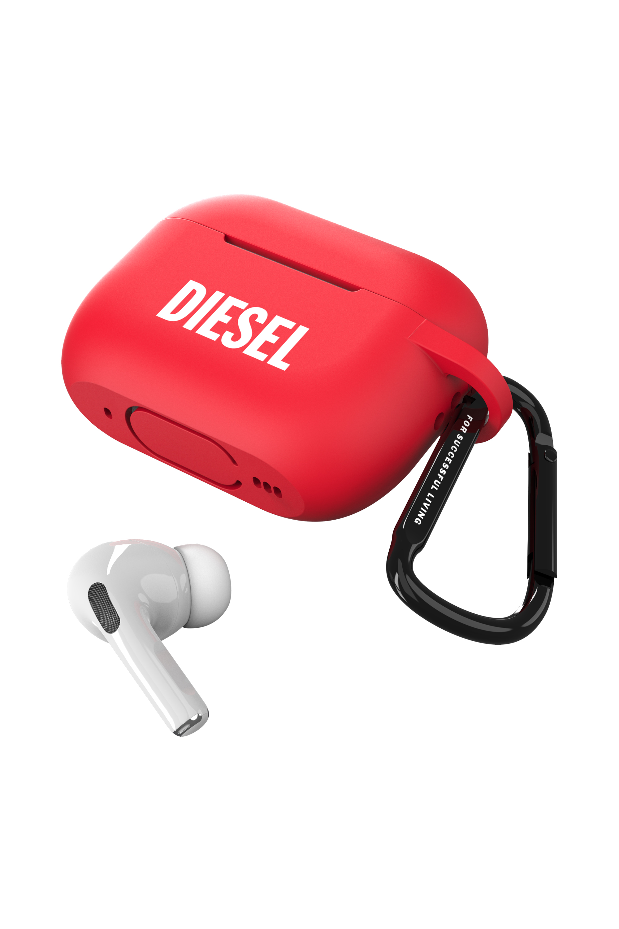 Diesel - 52956 AIRPOD CASE, Unisex's Airpod case for airpods Pro/Pro 2 in Red - 4