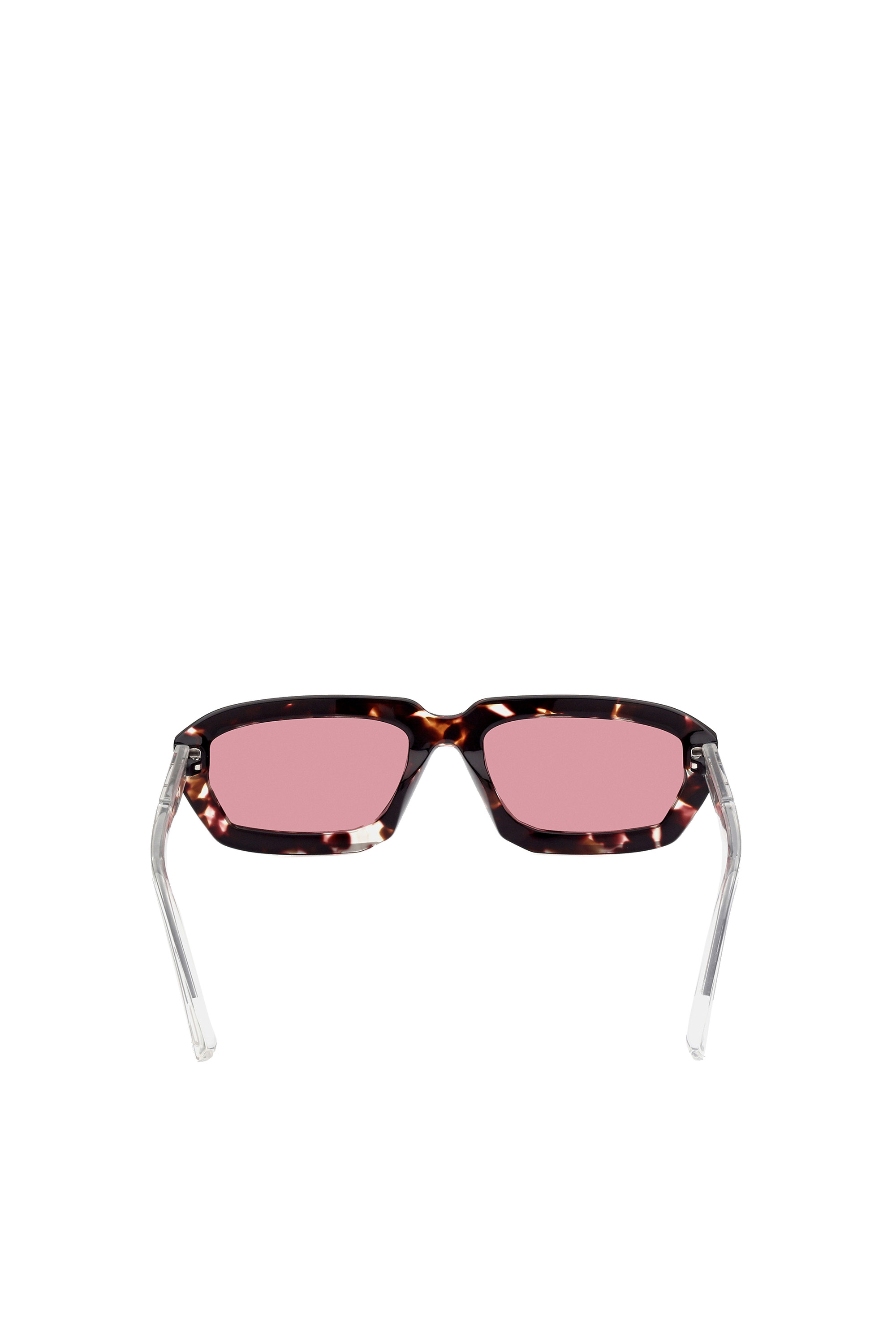 Diesel - DL0347, Unisex's Bold volumes and clean-cut sunglasses in Brown - 4