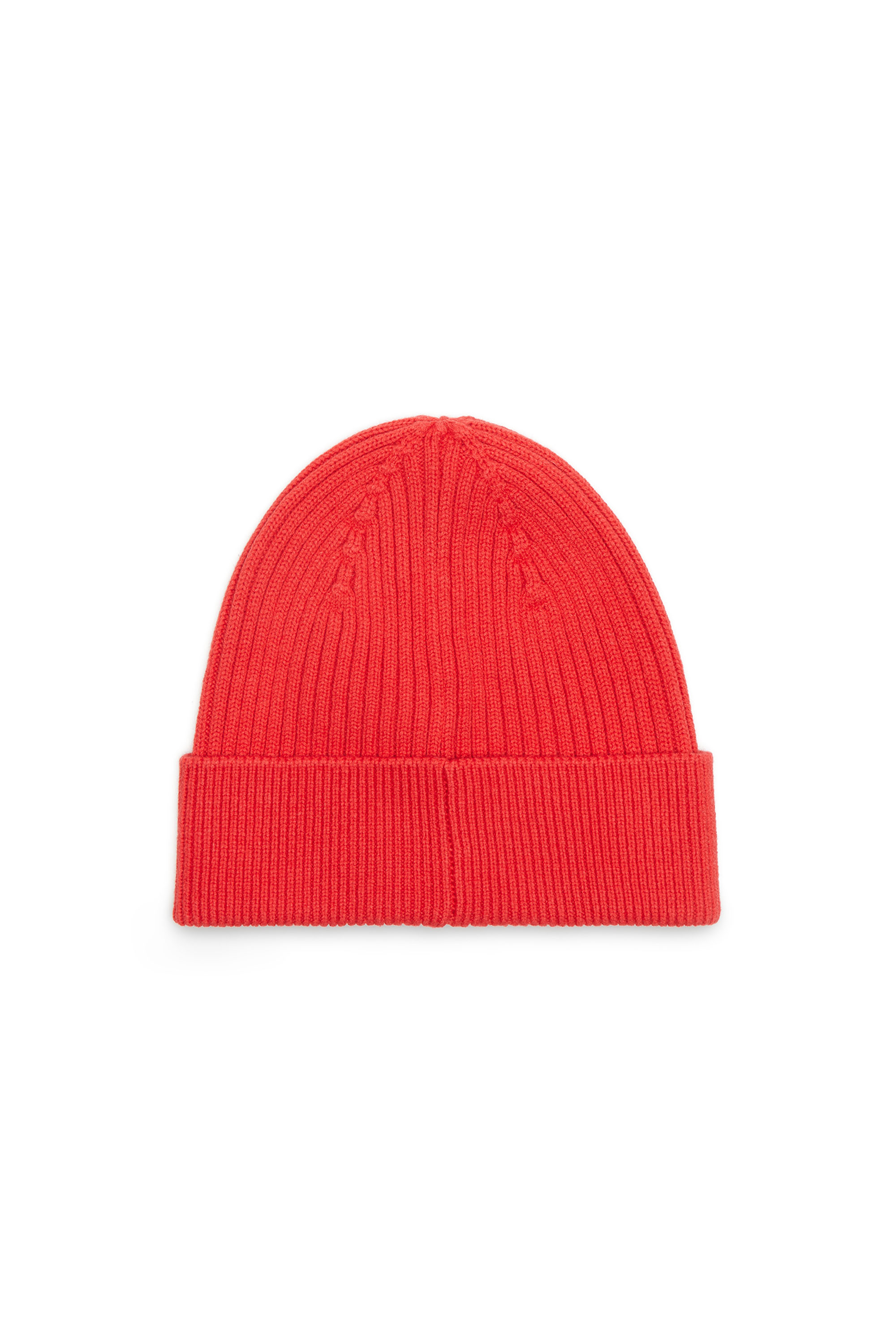 Diesel - K-CODERLAB, Man's Wool and cotton beanie in Red - 2