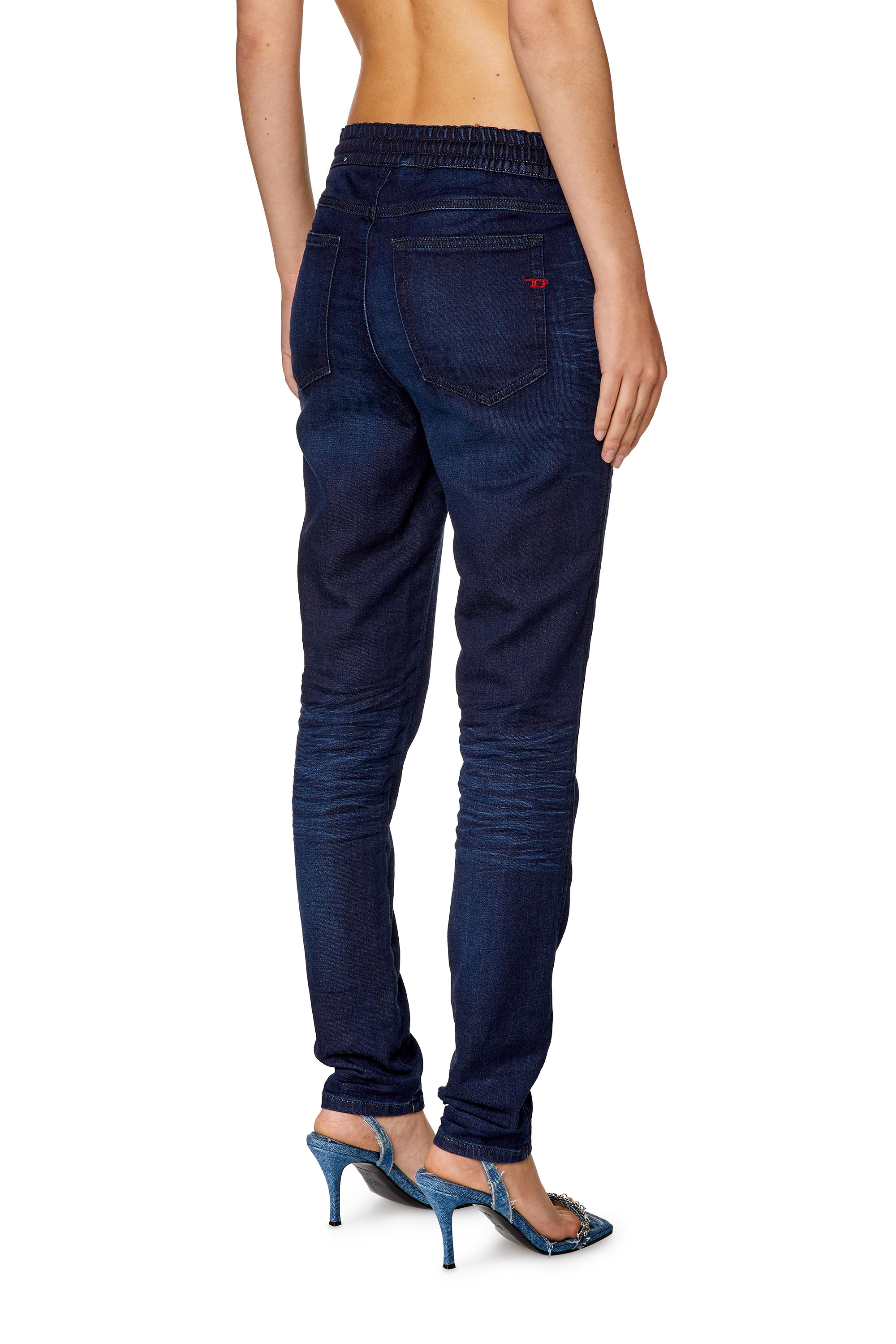 Diesel - Skinny D-Tail 068FI, Woman's Skinny D-Tail in Dark Blue - 4