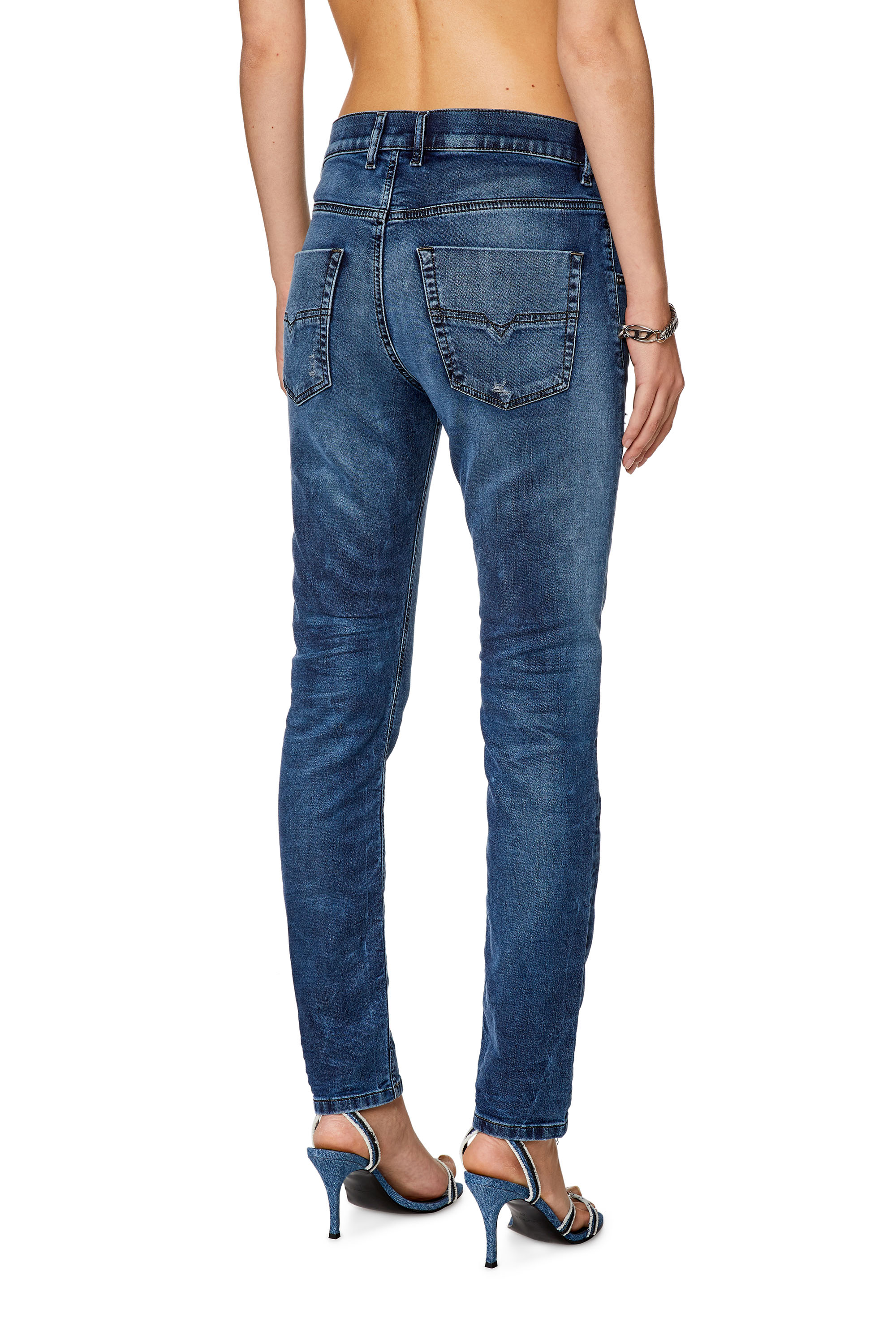 Diesel - Boyfriend 2031 D-Krailey Joggjeans® E9H11, Woman's Boyfriend 2031 D-Krailey Joggjeans® in Dark Blue - 4