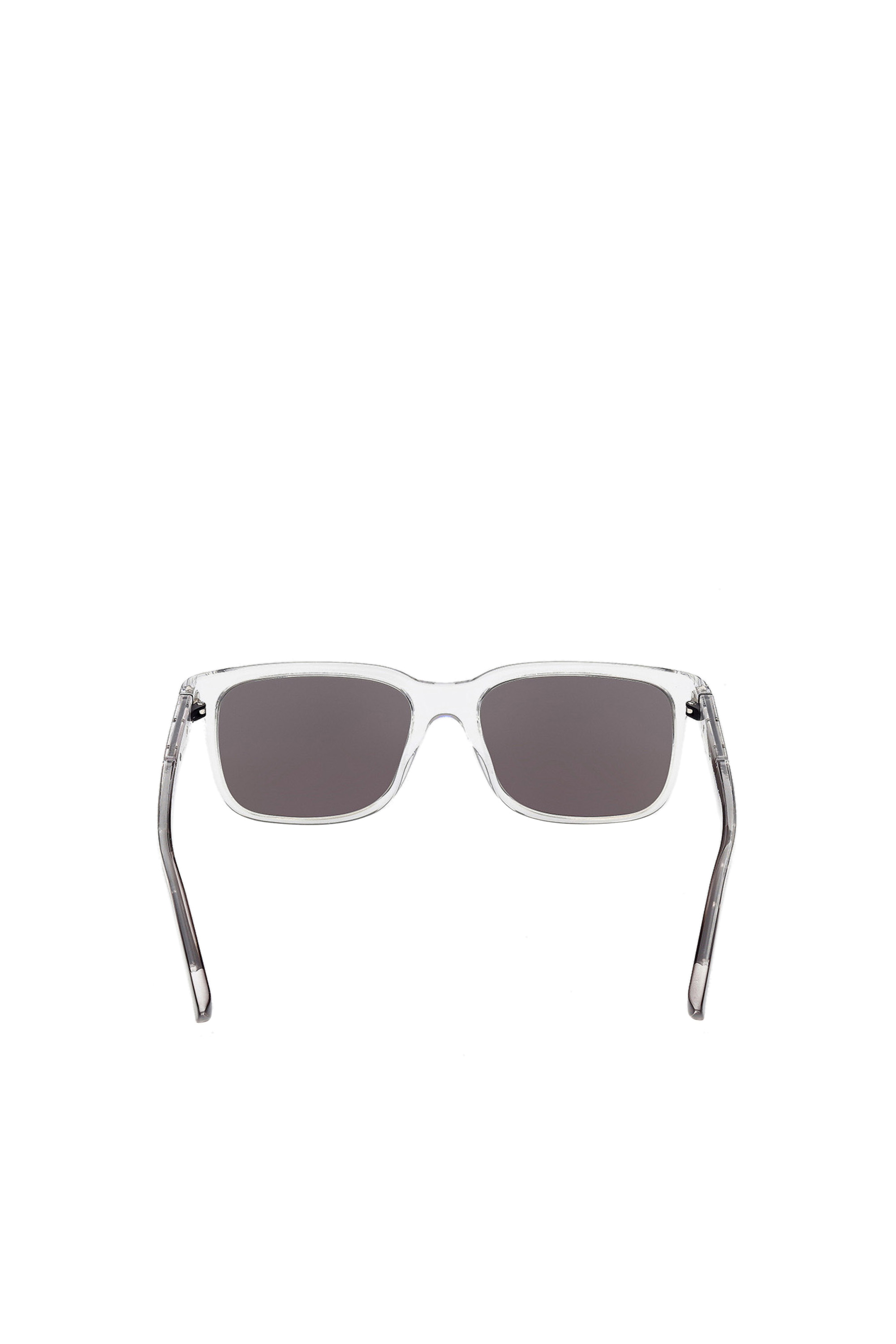 Diesel - DL0341, Man's Sunglasses with metal temples in White - 4