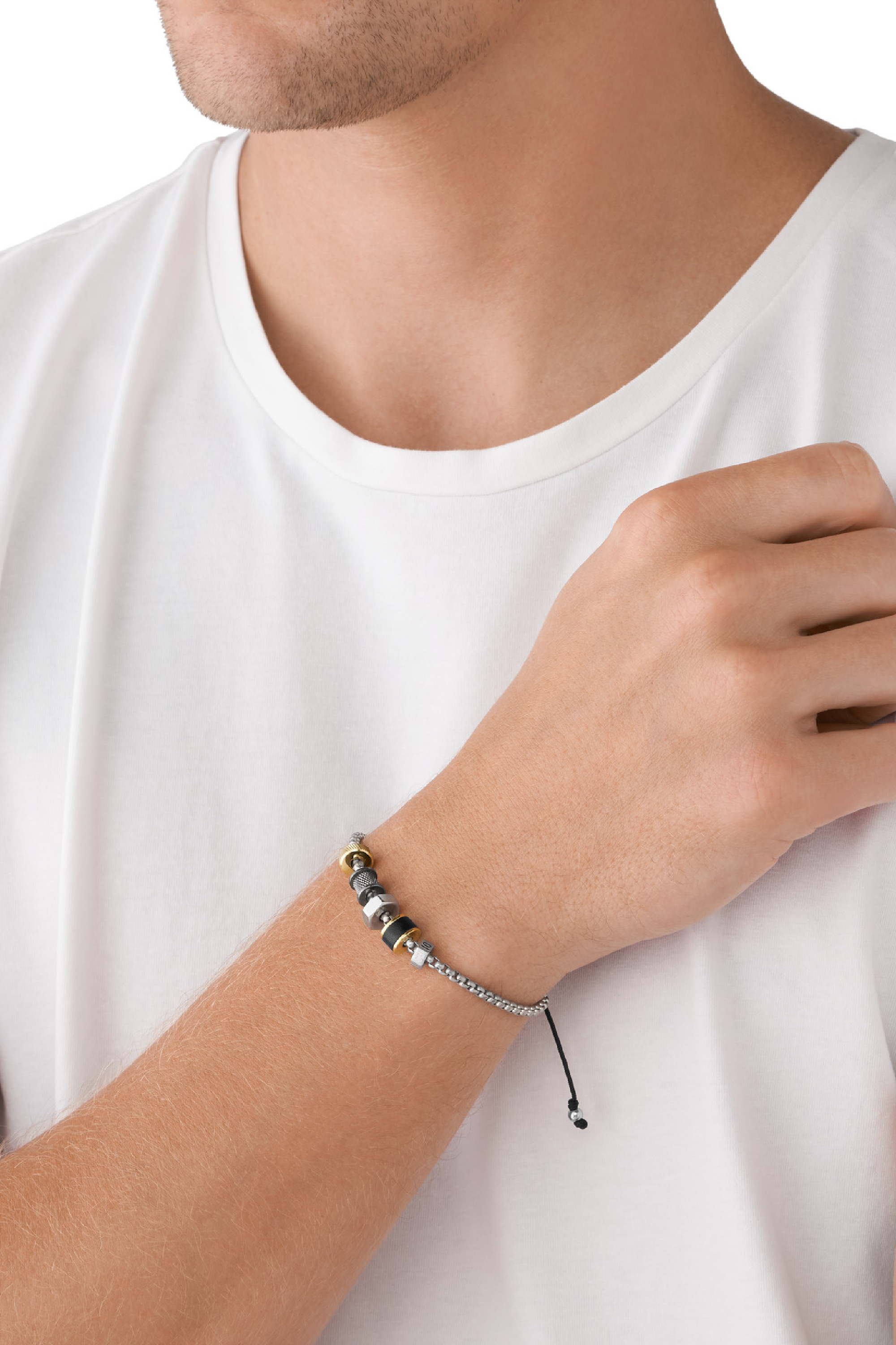 Diesel - DX1392, Man's Stainless steel chain bracelet in Silver - 3