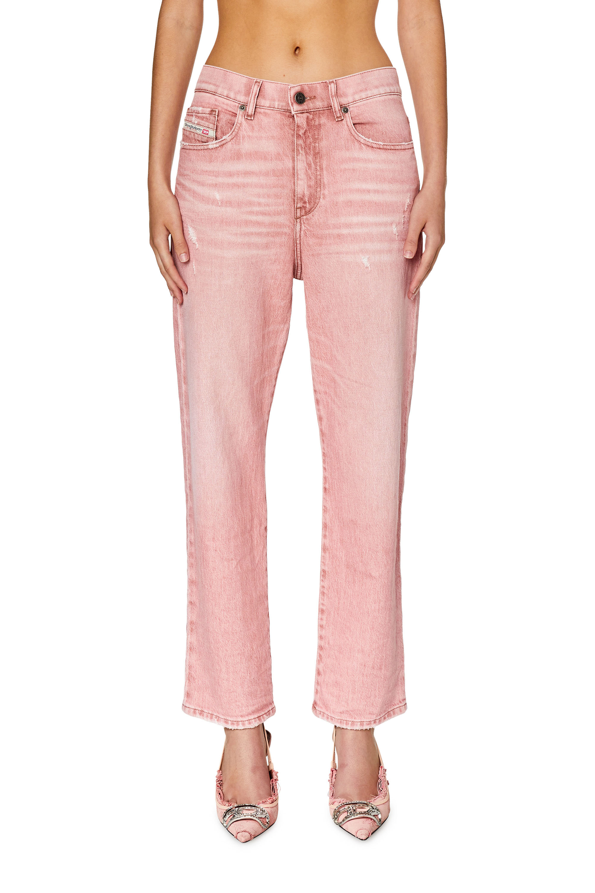 Diesel - Woman's Boyfriend Jeans 2016 D-Air 09G52, Pink - 1