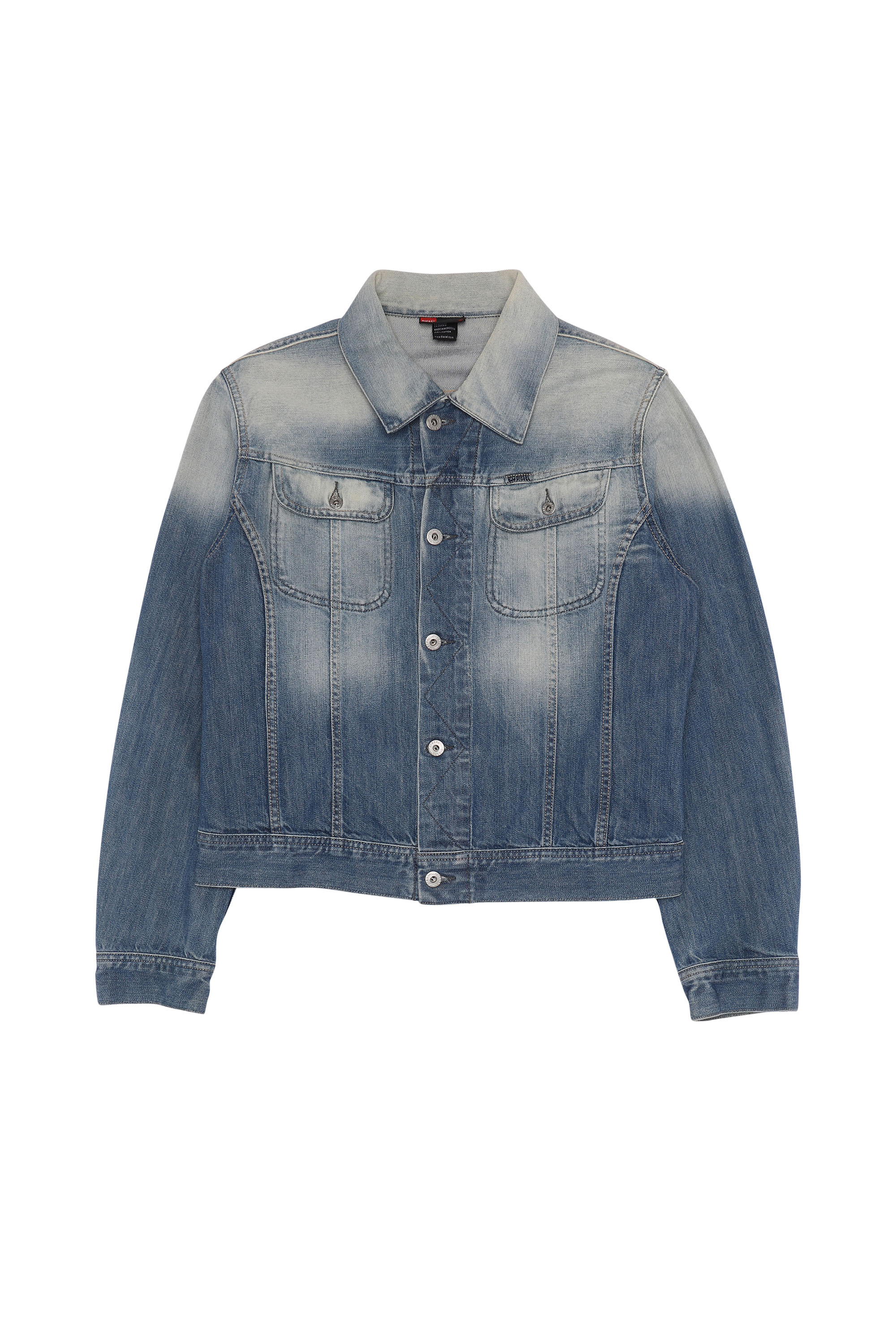 Diesel - GREGG, Man's Diesel Man - Denim Jackets in Medium blue - 1