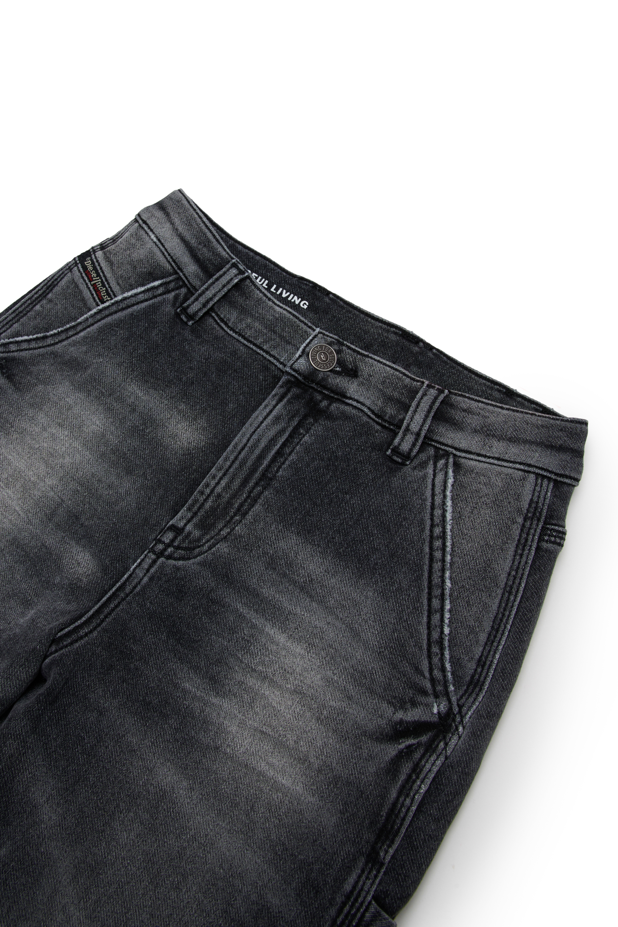 Diesel - Woman's D-ARGJX-WORK-J JJJ, Black/Dark grey - 3