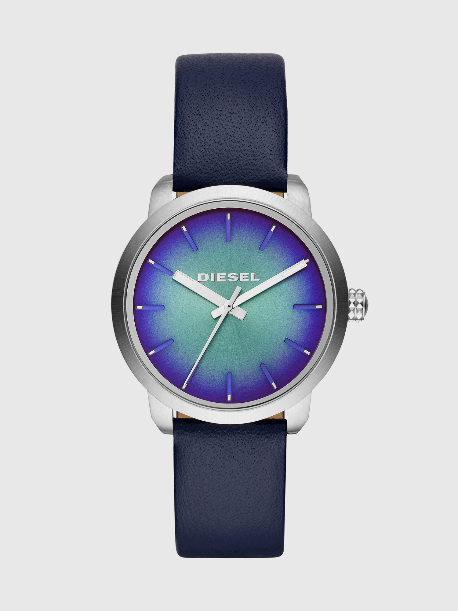 Diesel - DZ5570, Woman's Flare Degrade blue watch with silver-tone case, 37 mm in Navy Blue - 1