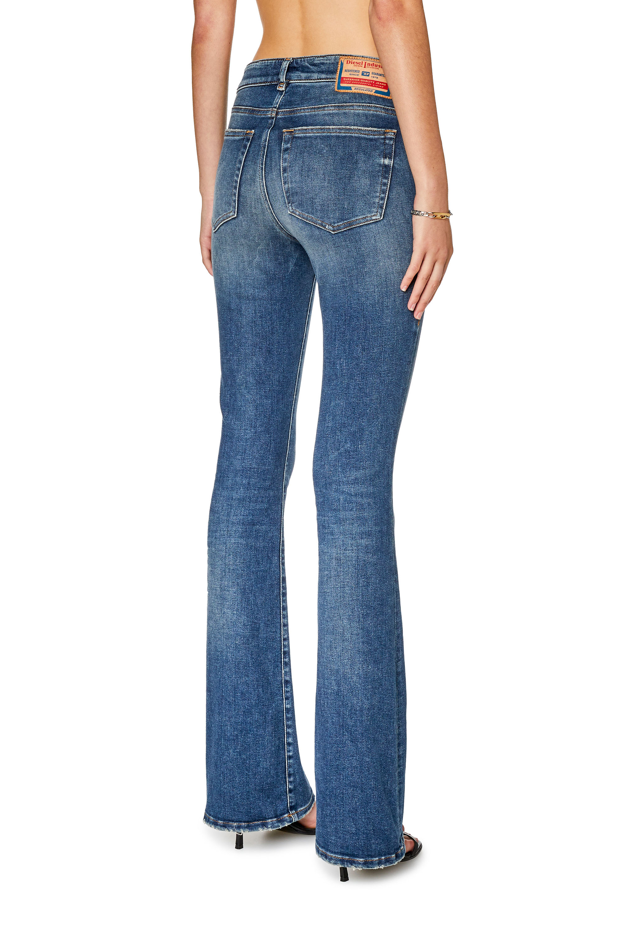Diesel - Woman's Bootcut and Flare Jeans 1969 D-Ebbey 09G71, Dark Blue - 4